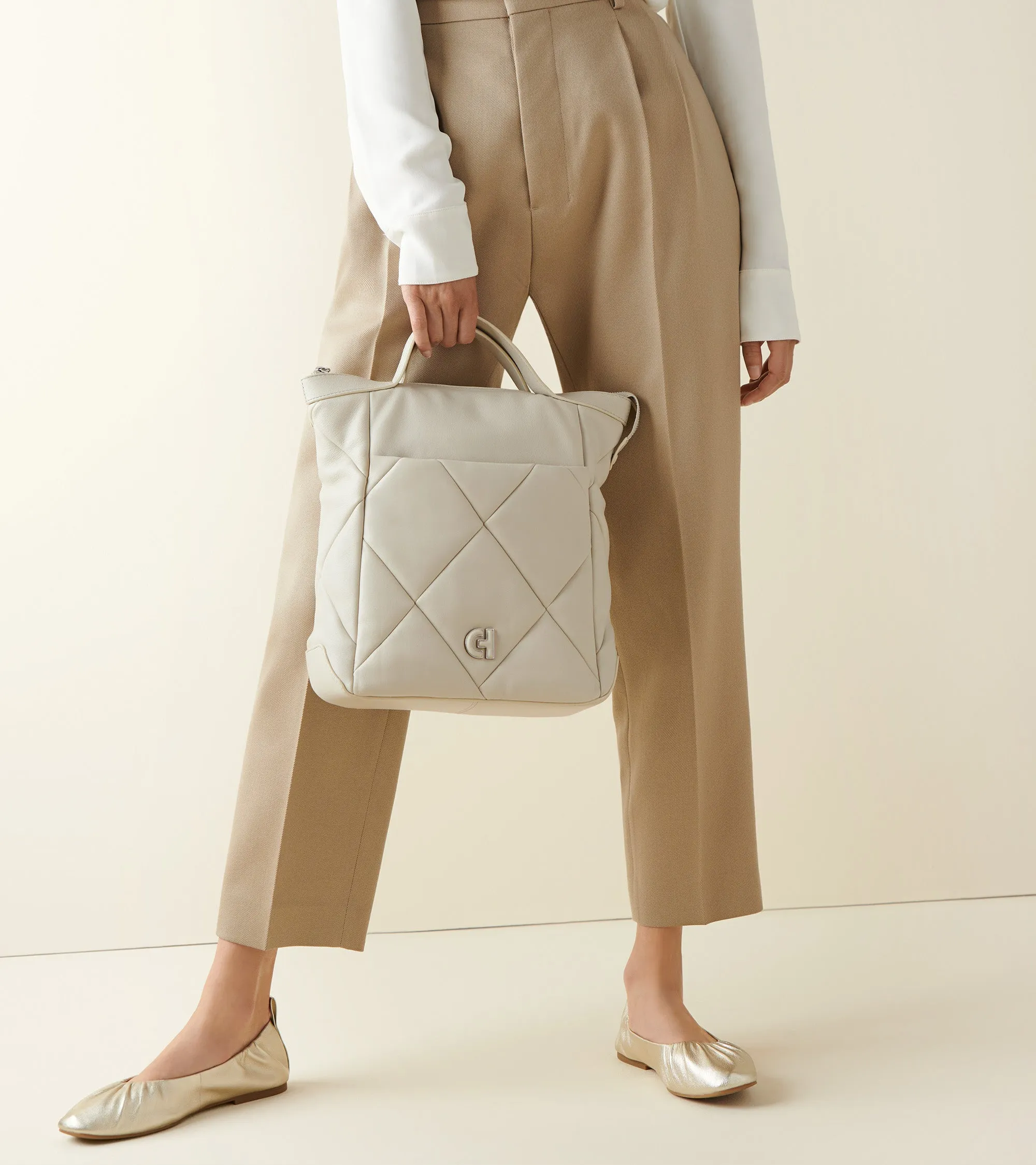 Grand Ambition Small Convertible Puff Backpack
