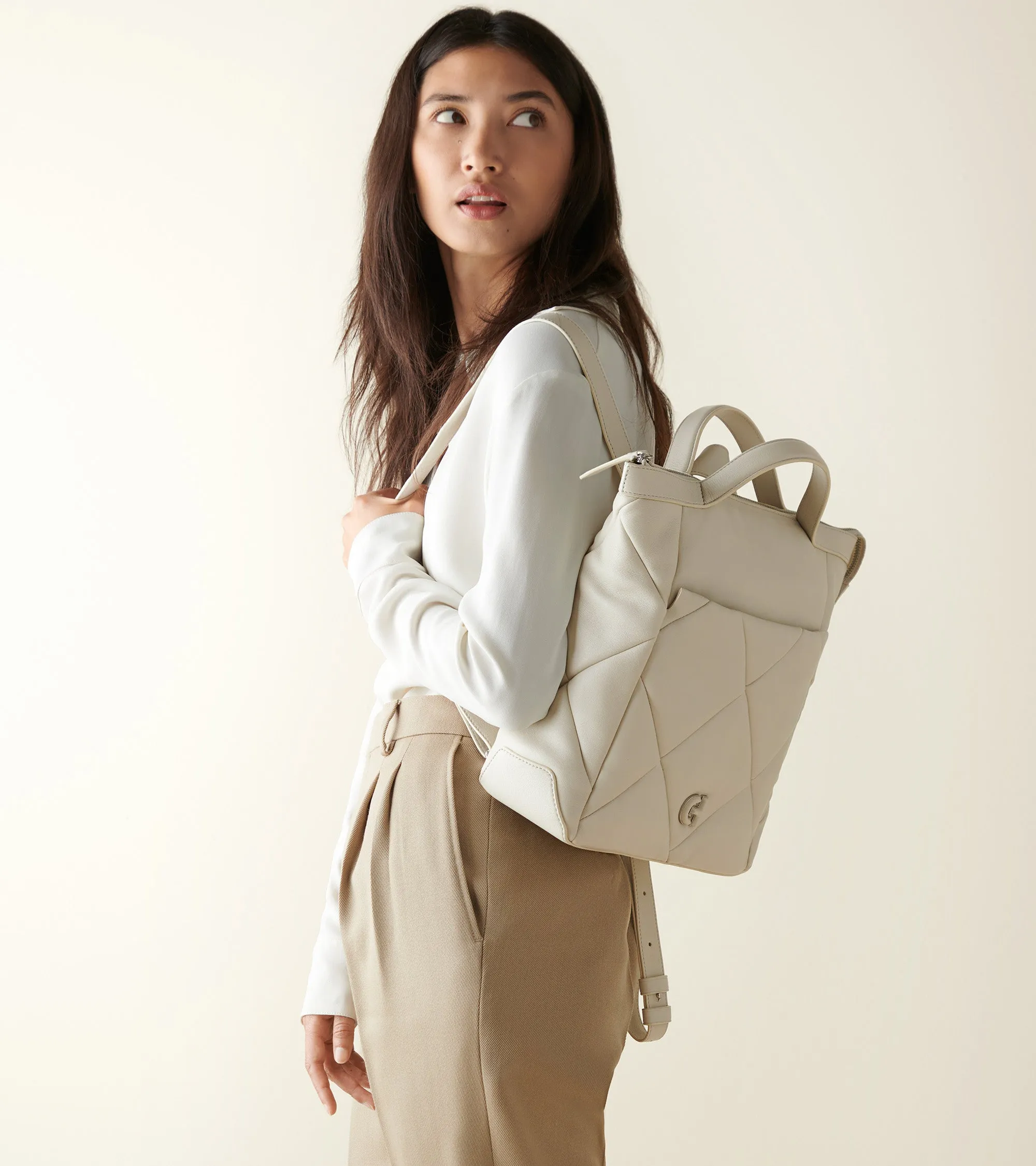 Grand Ambition Small Convertible Puff Backpack