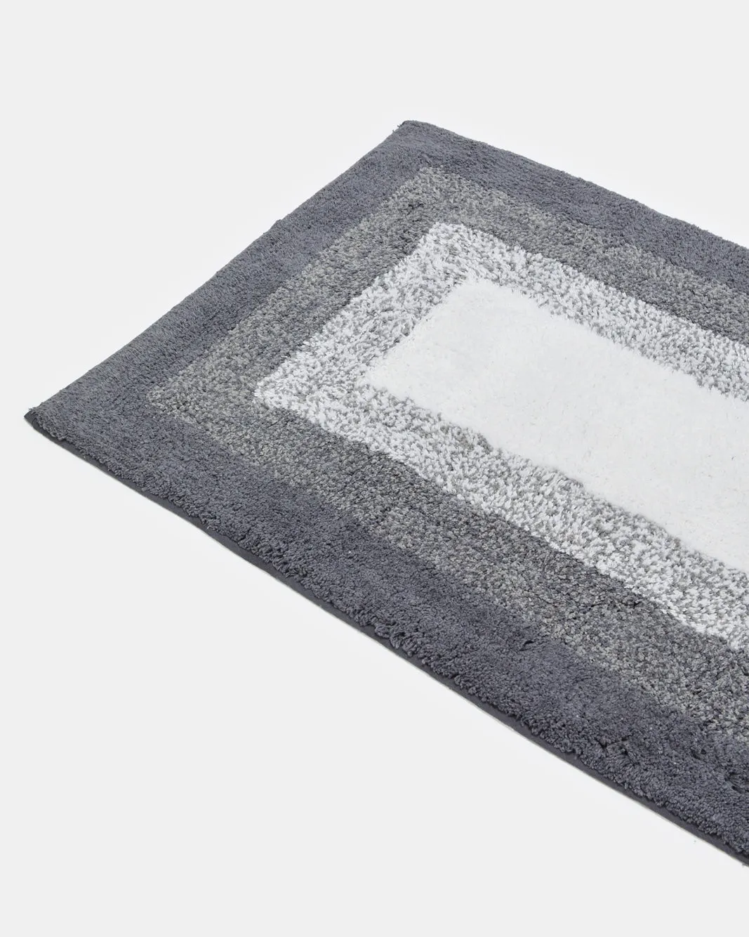 Grey Ombre Bathmat Set (2 Piece)