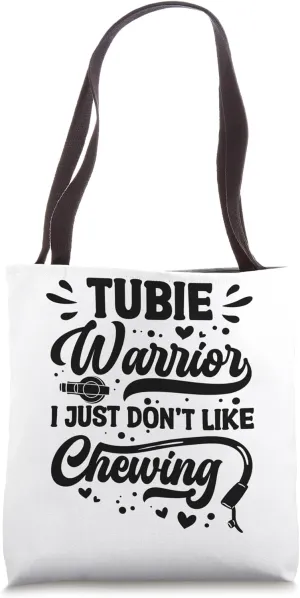 Gtube Baby G Tube Accessories Feeding Tube Awareness Tote Bag