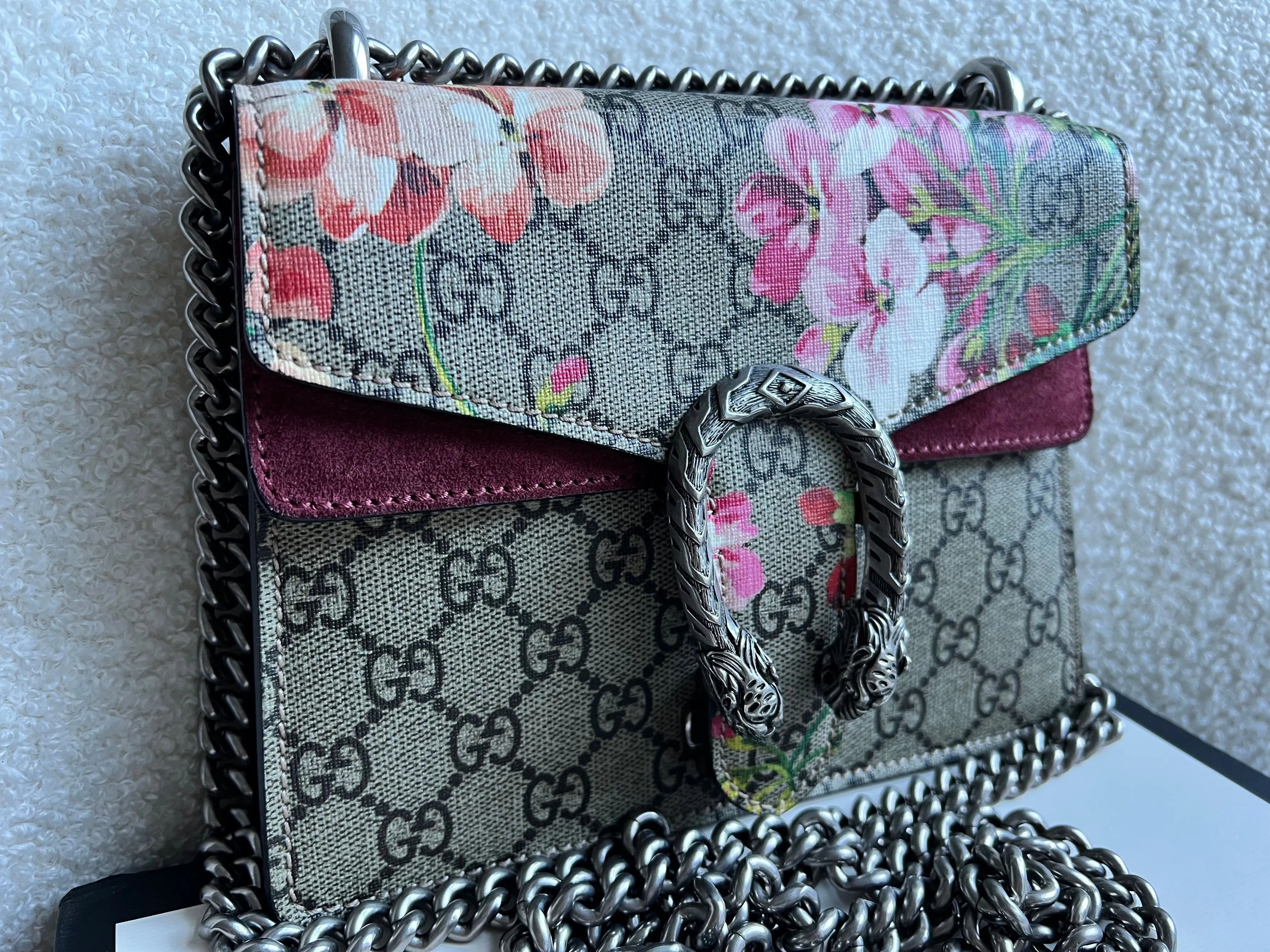 Gucci Dionysus GG Blooms Mini Shoulder Bag (RRP £1,700)