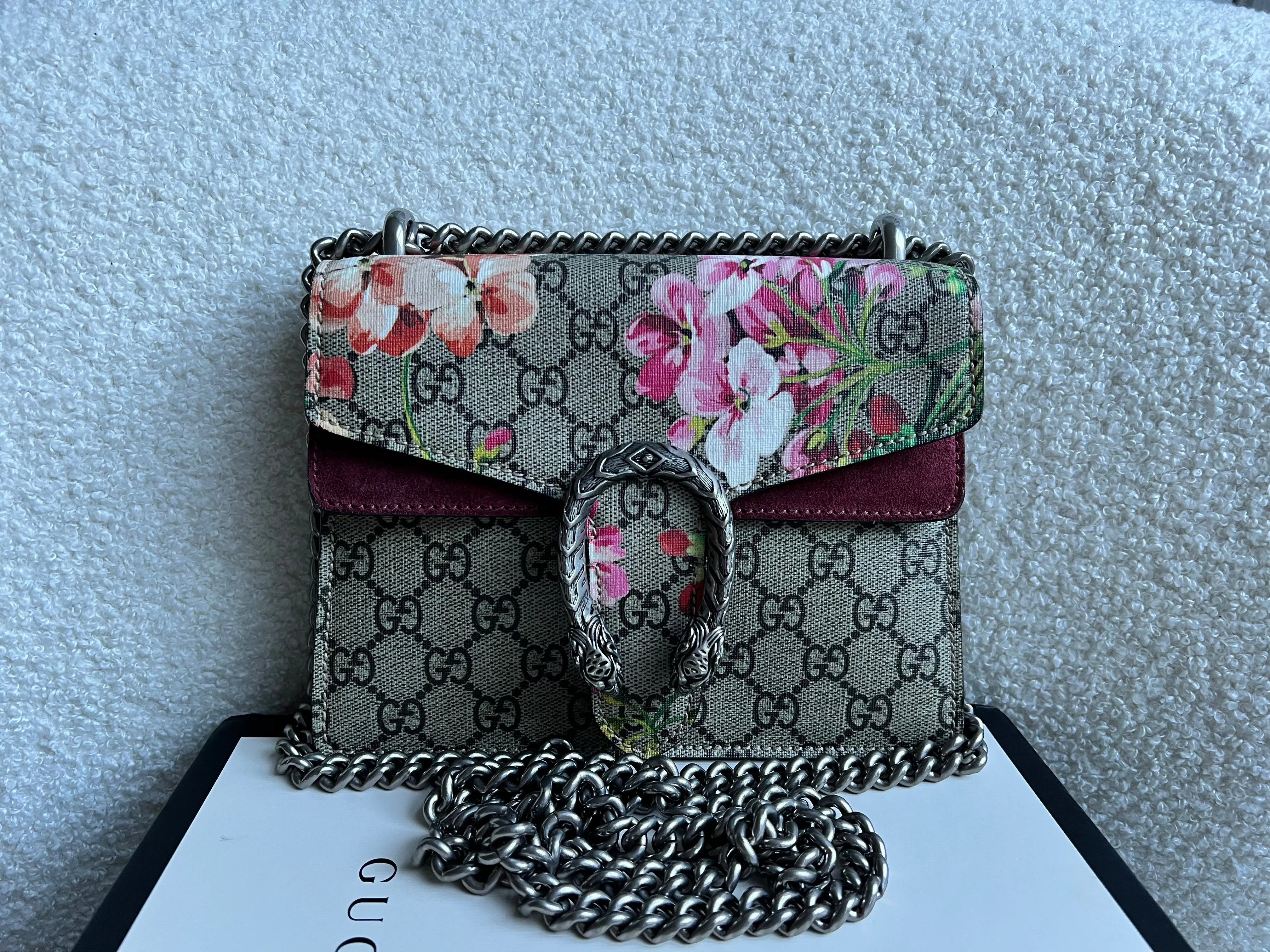 Gucci Dionysus GG Blooms Mini Shoulder Bag (RRP £1,700)