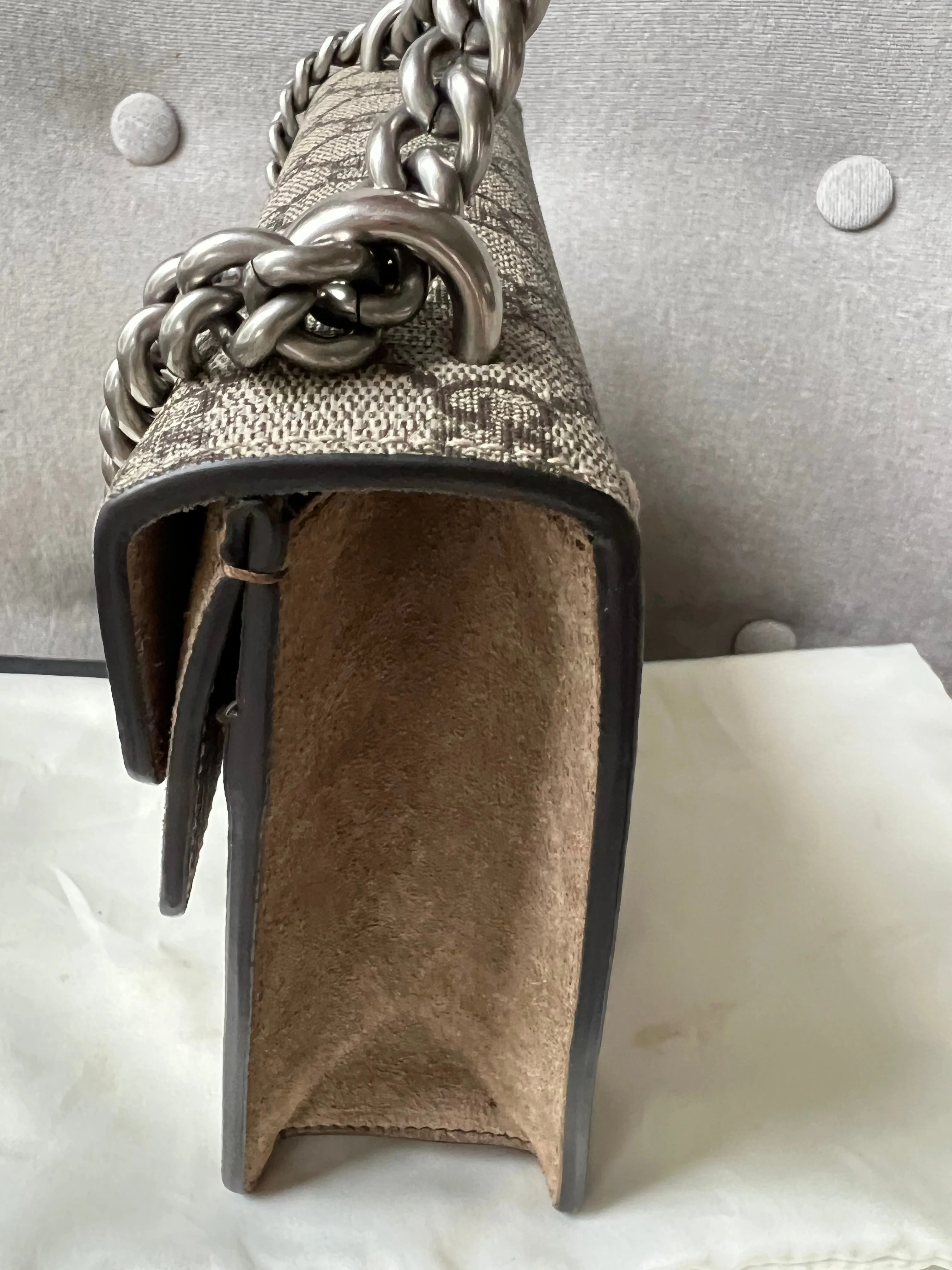Gucci Dionysus GG Supreme Mini Shoulder Bag (RRP £1,750)