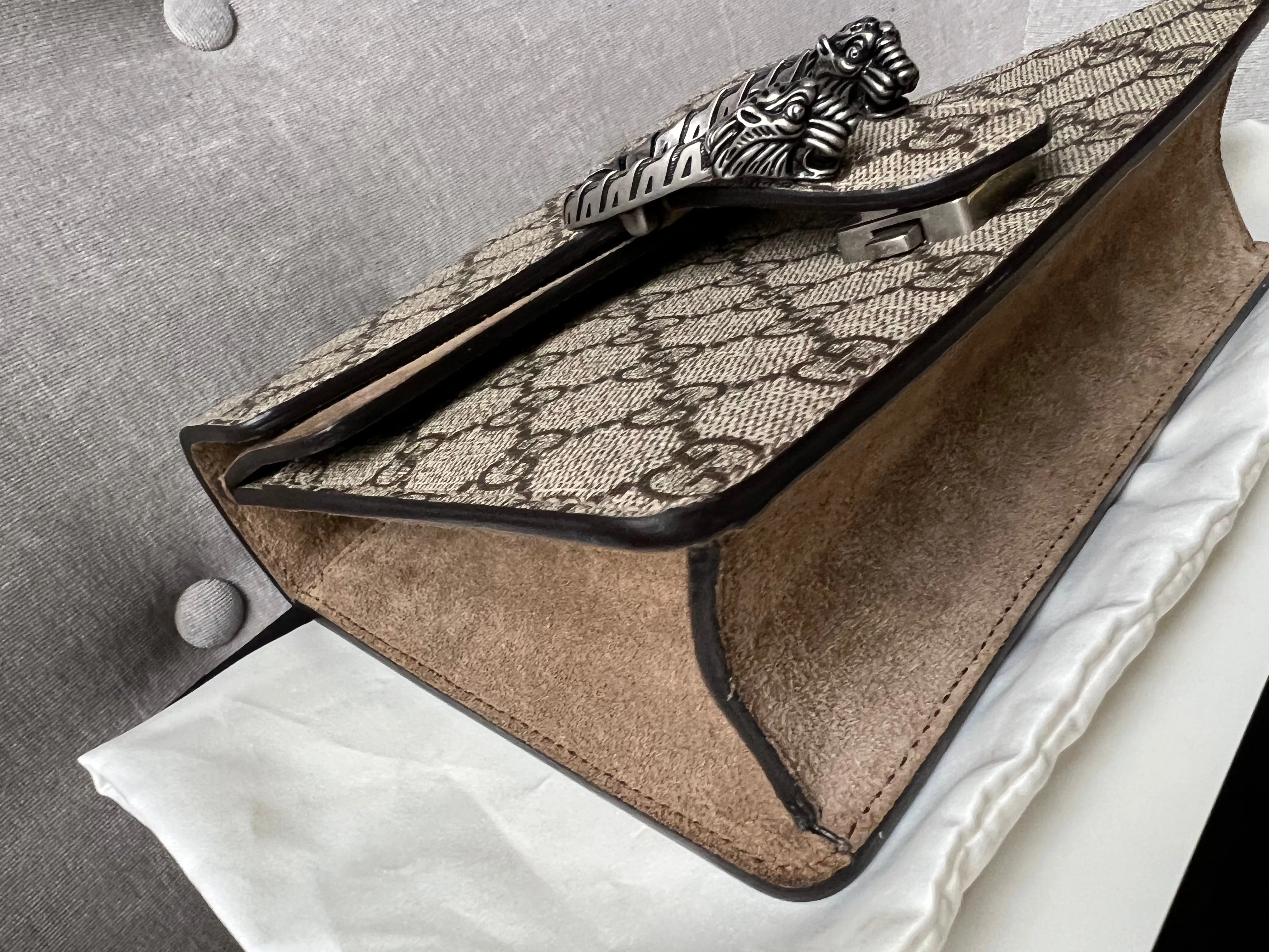 Gucci Dionysus GG Supreme Mini Shoulder Bag (RRP £1,750)