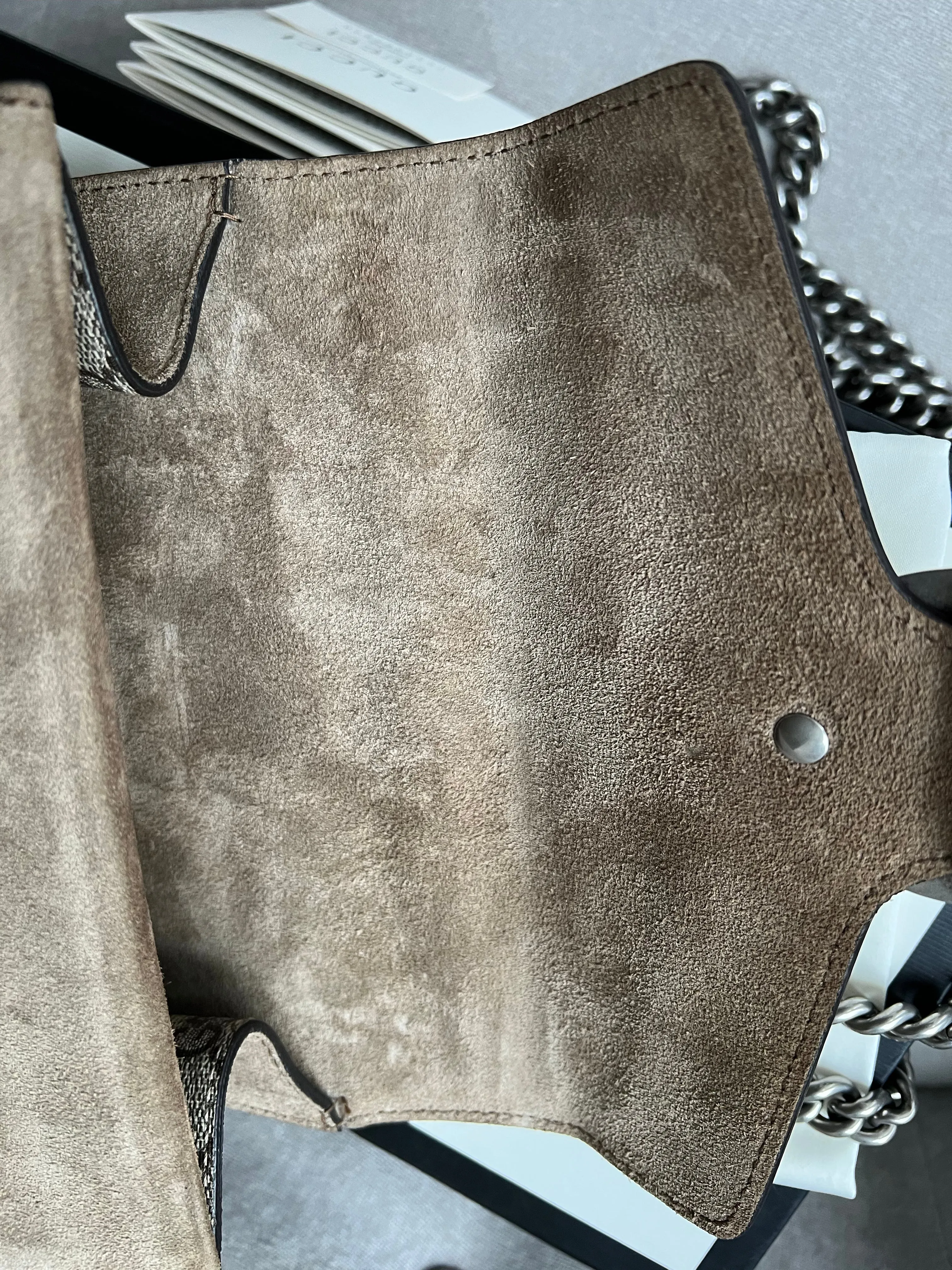 Gucci Dionysus GG Supreme Mini Shoulder Bag (RRP £1,750)