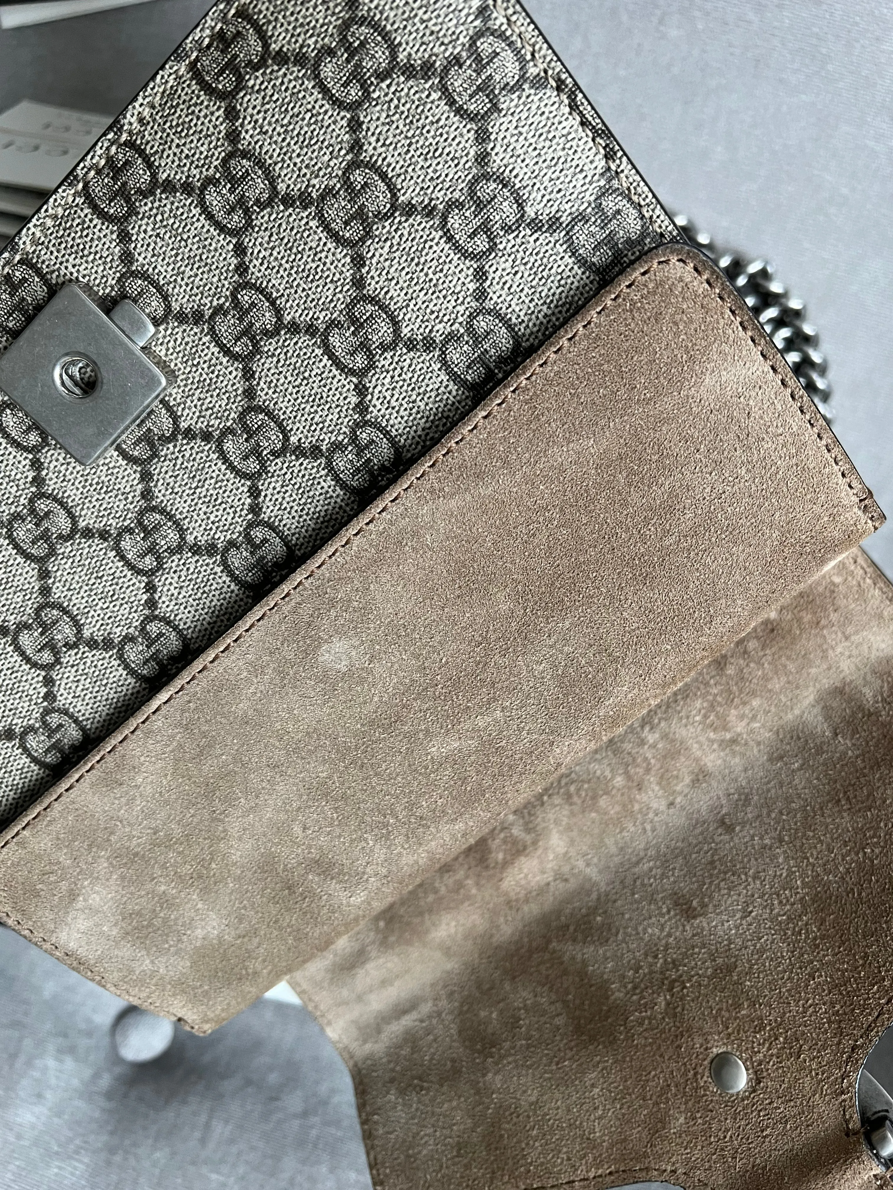 Gucci Dionysus GG Supreme Mini Shoulder Bag (RRP £1,750)