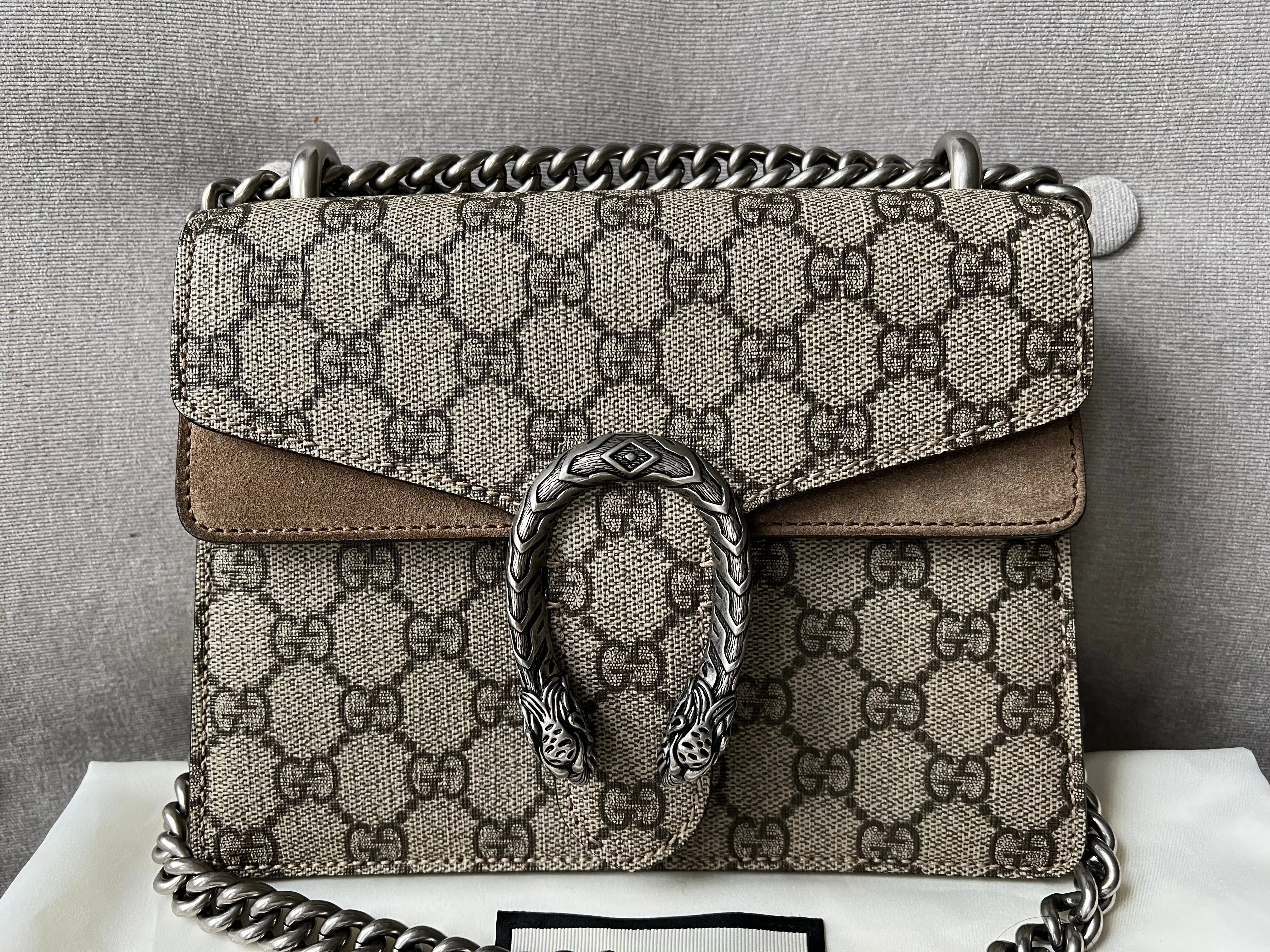 Gucci Dionysus GG Supreme Mini Shoulder Bag (RRP £1,750)