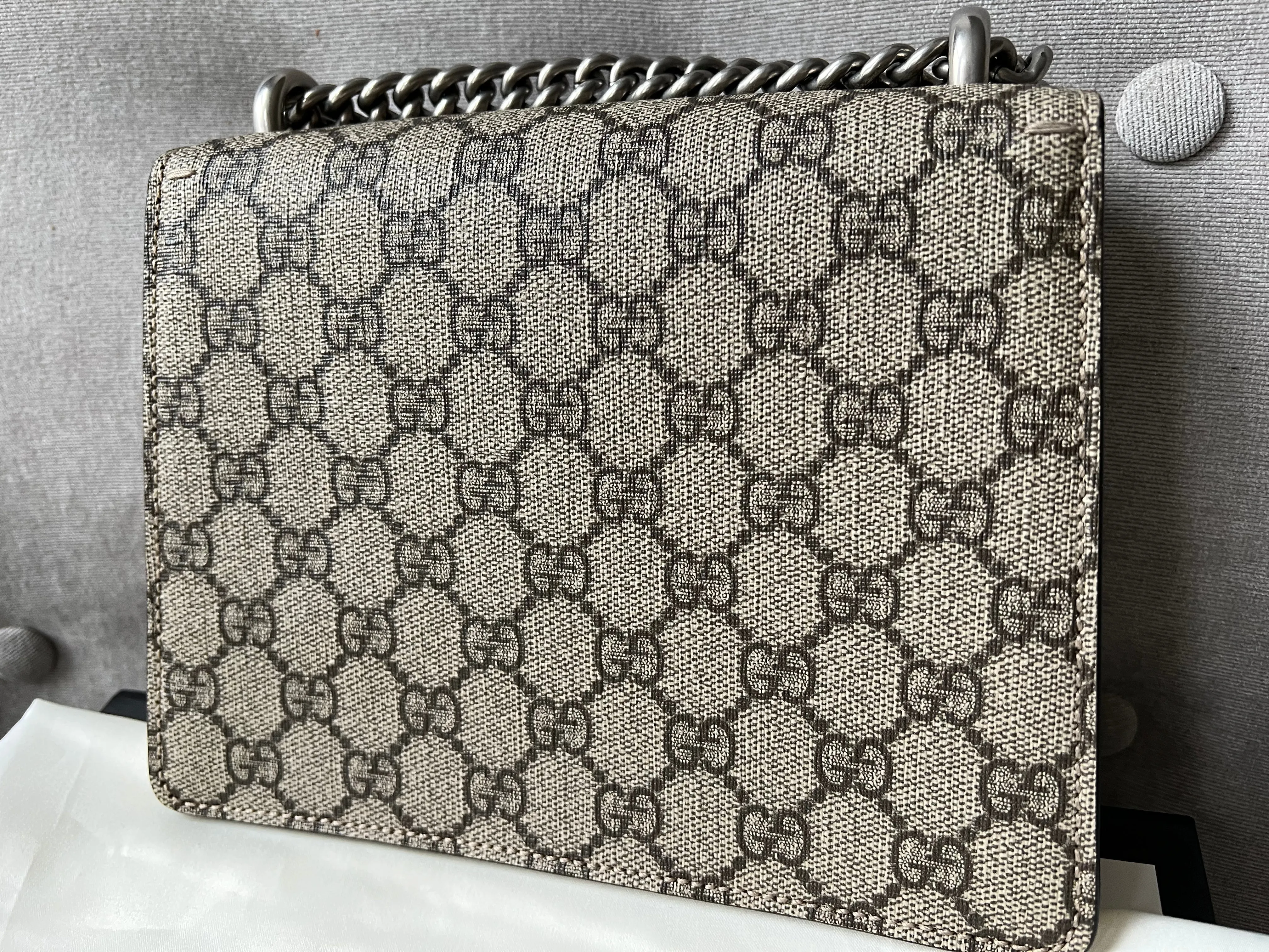 Gucci Dionysus GG Supreme Mini Shoulder Bag (RRP £1,750)