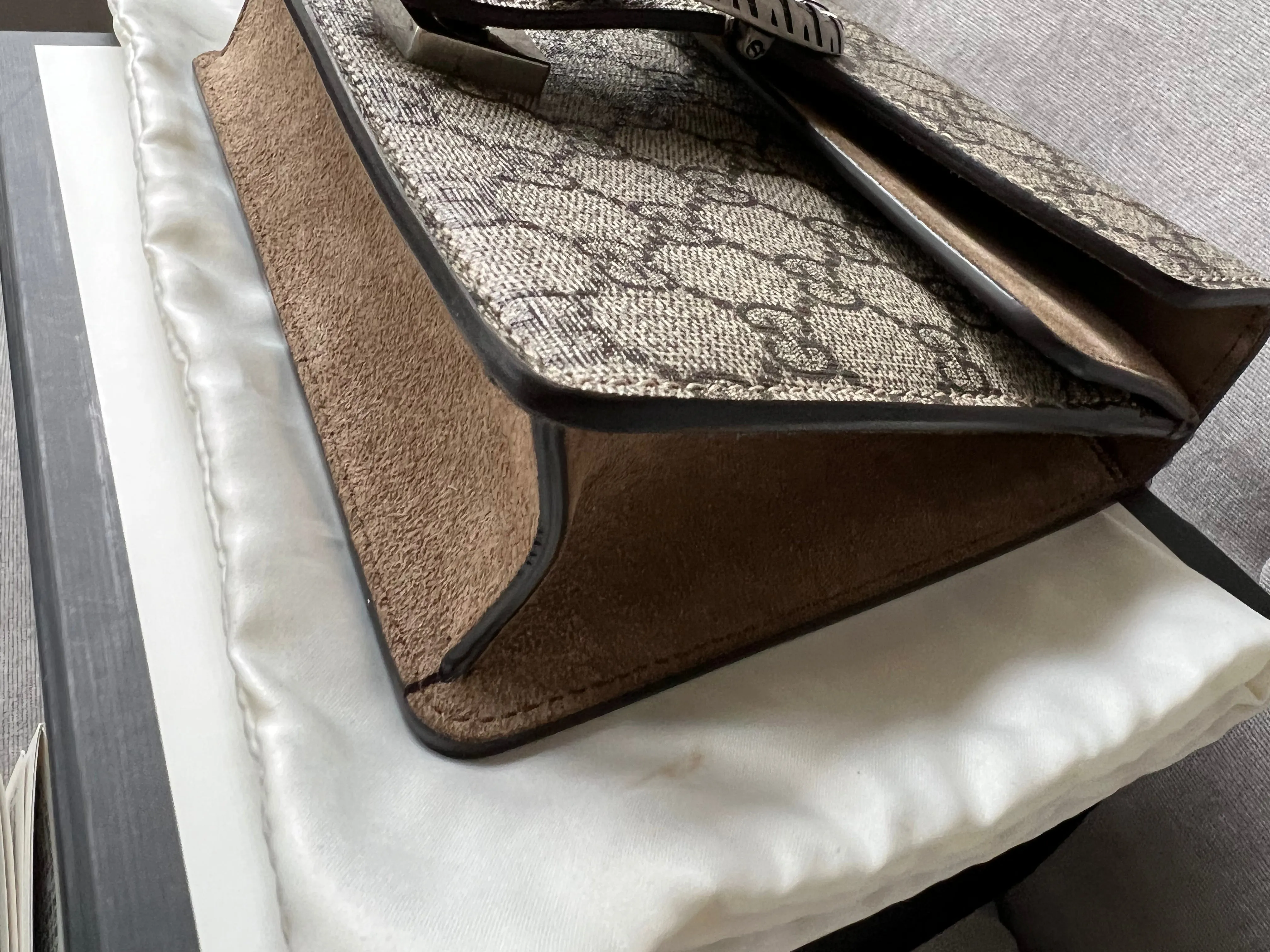 Gucci Dionysus GG Supreme Mini Shoulder Bag (RRP £1,750)