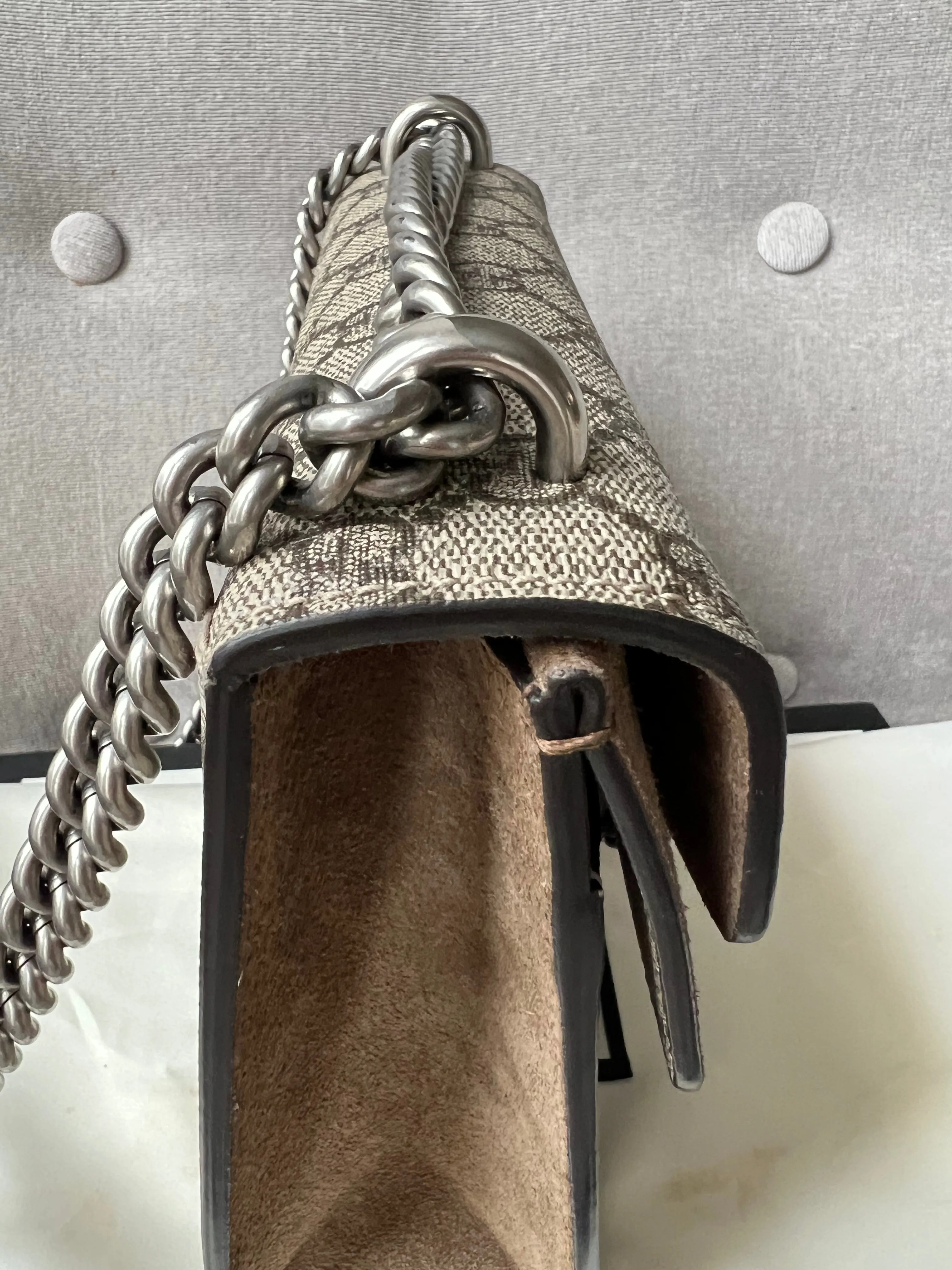 Gucci Dionysus GG Supreme Mini Shoulder Bag (RRP £1,750)