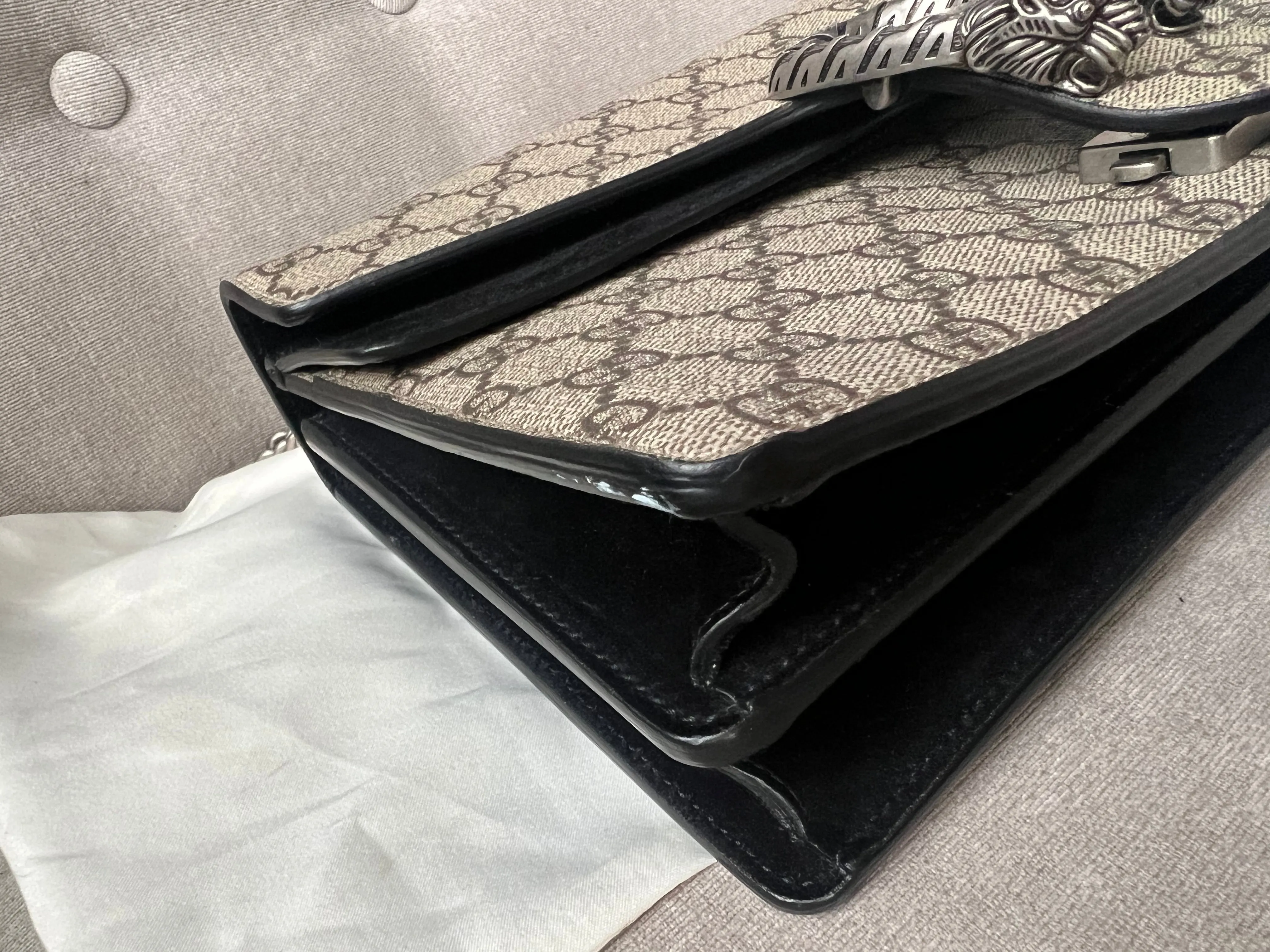 Gucci Dionysus GG Supreme Small Shoulder Bag (RRP £2,220)