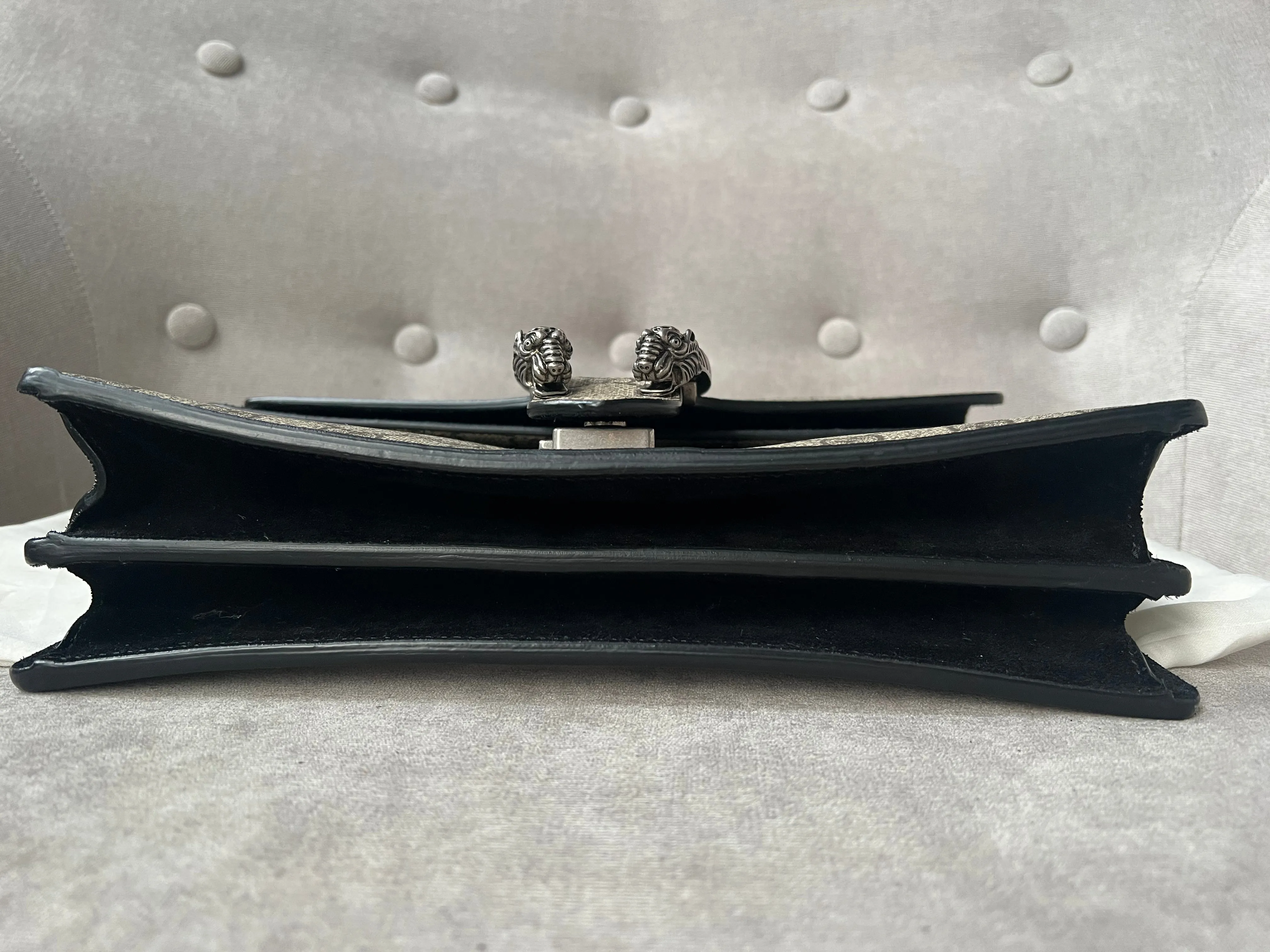 Gucci Dionysus GG Supreme Small Shoulder Bag (RRP £2,220)