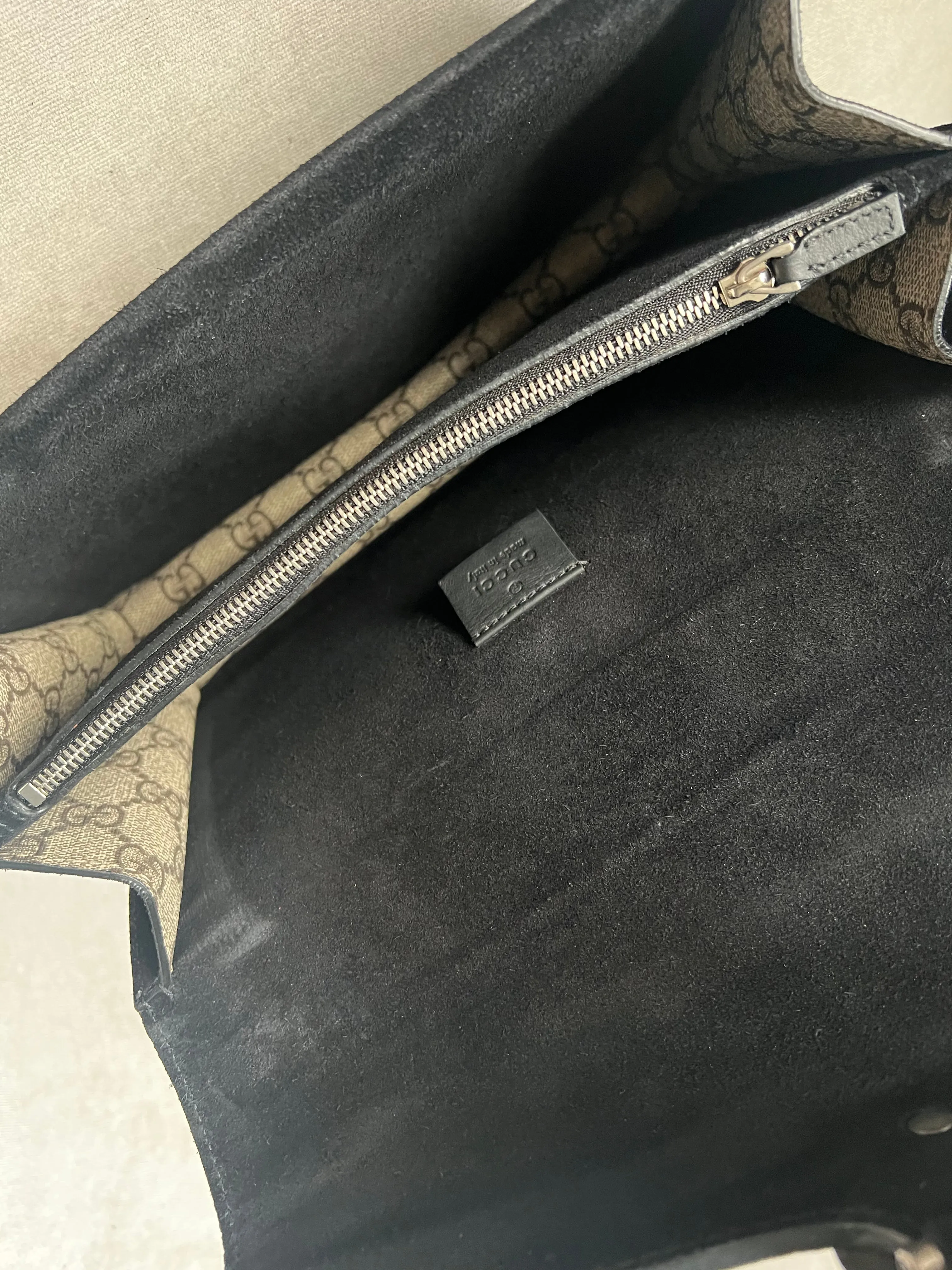 Gucci Dionysus GG Supreme Small Shoulder Bag (RRP £2,220)