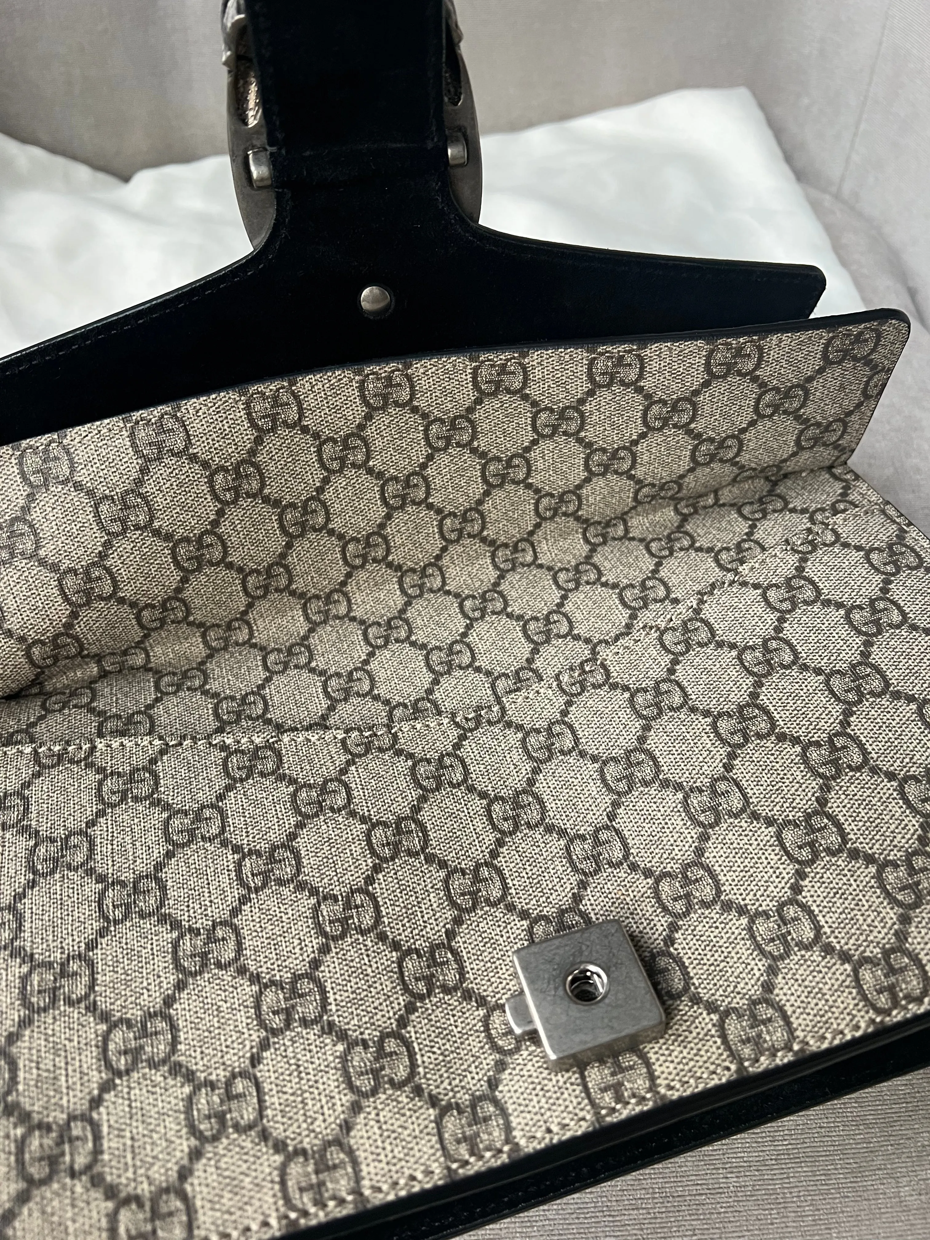 Gucci Dionysus GG Supreme Small Shoulder Bag (RRP £2,220)