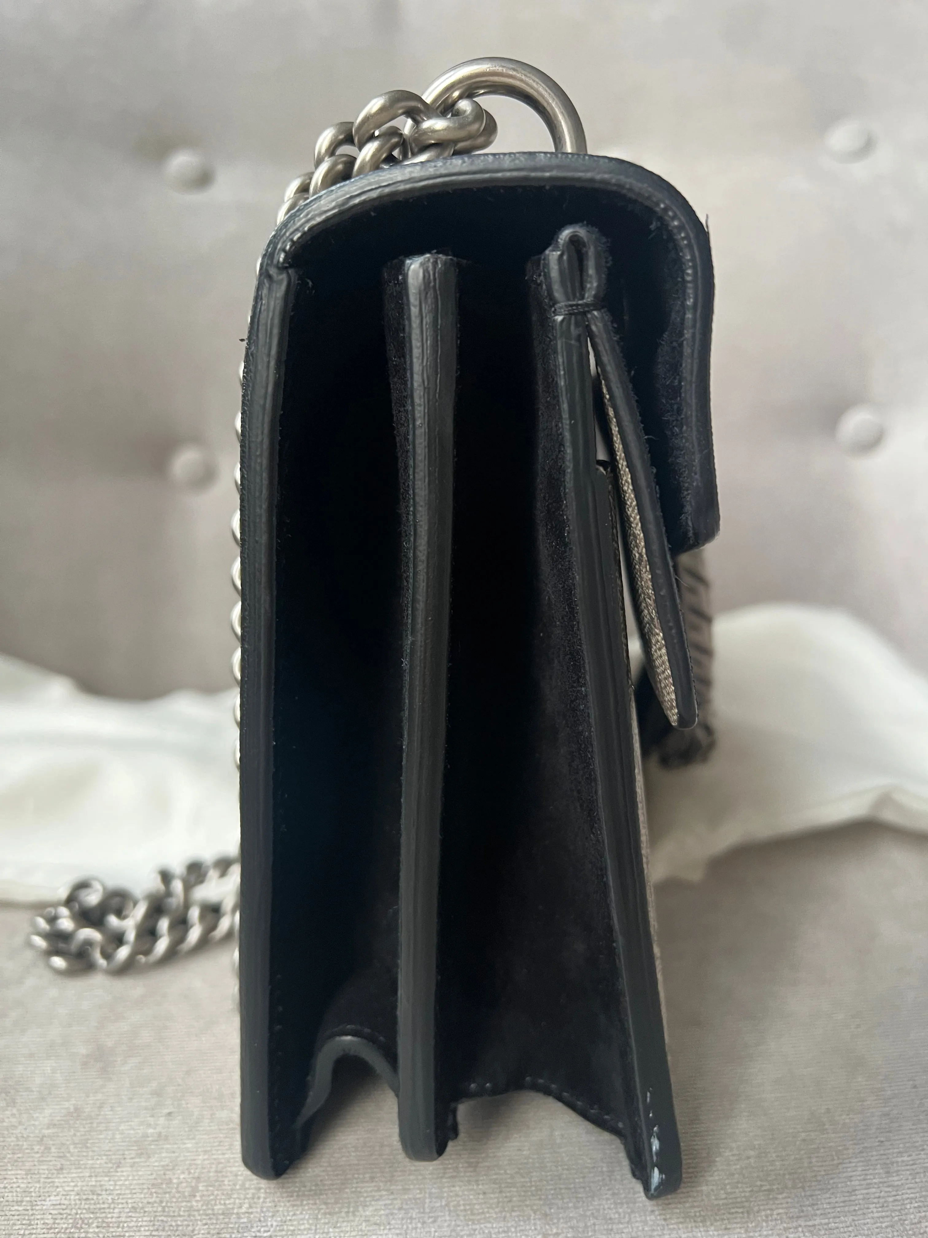 Gucci Dionysus GG Supreme Small Shoulder Bag (RRP £2,220)