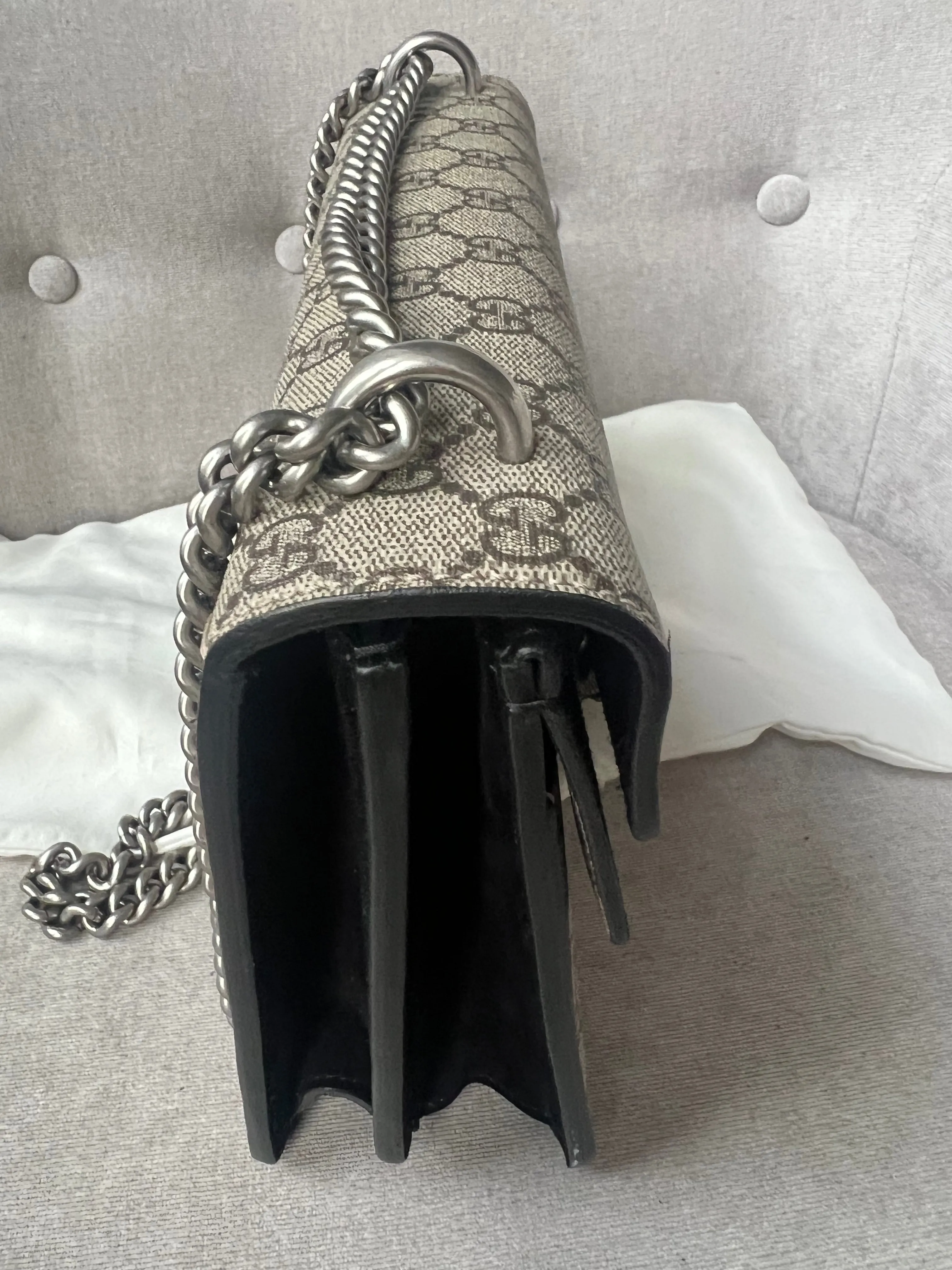 Gucci Dionysus GG Supreme Small Shoulder Bag (RRP £2,220)
