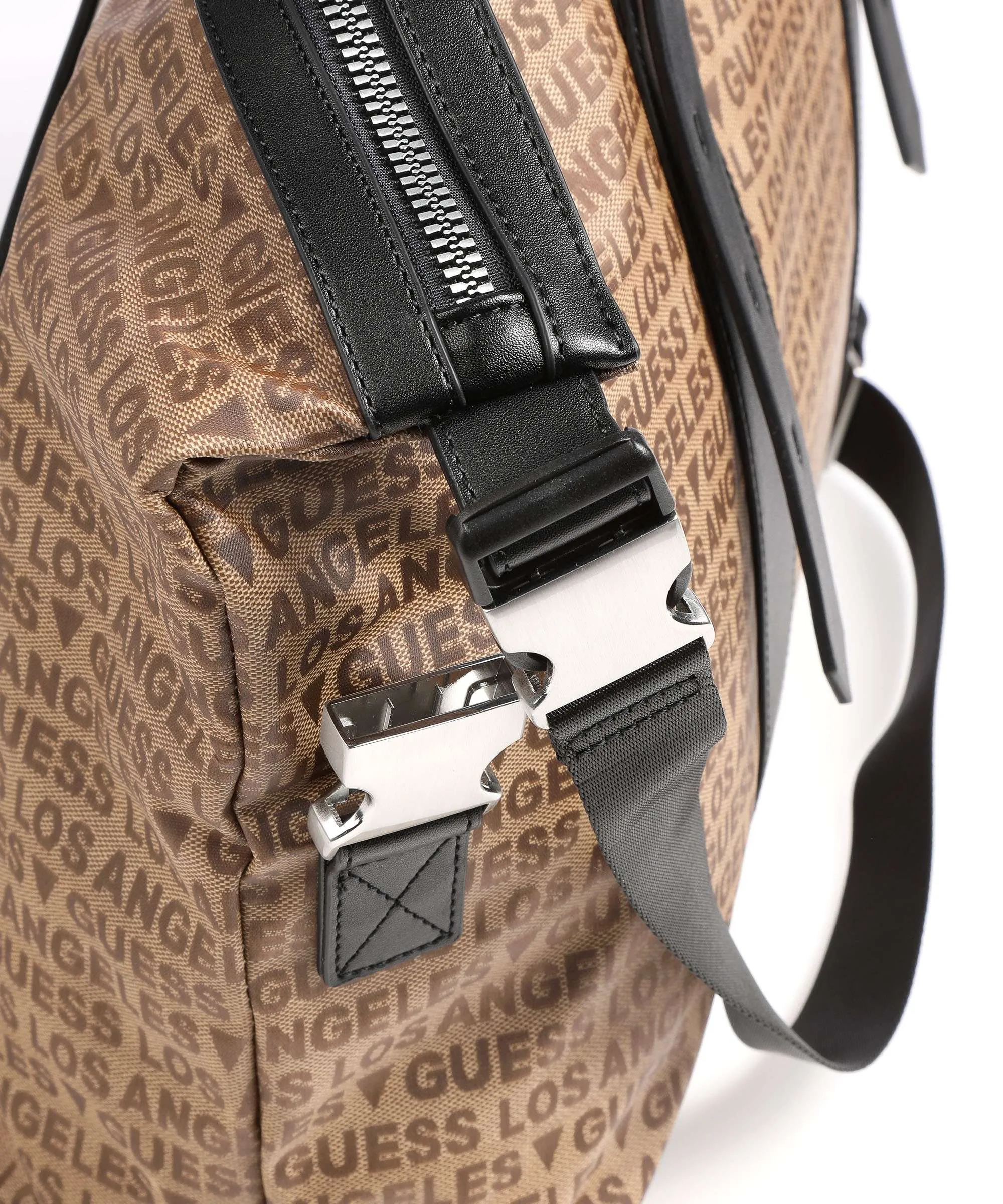 Guess Dan LA Men's Duffle Bag In Brown