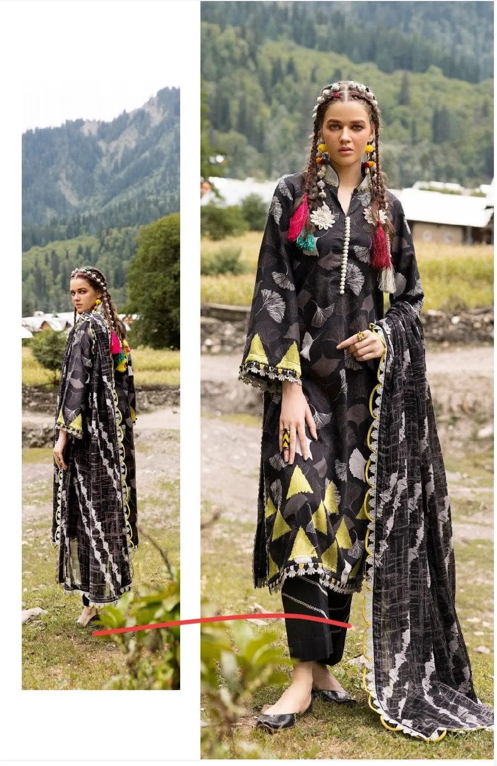 Gul Ahmed Winter 24/Corduroy/CD42007