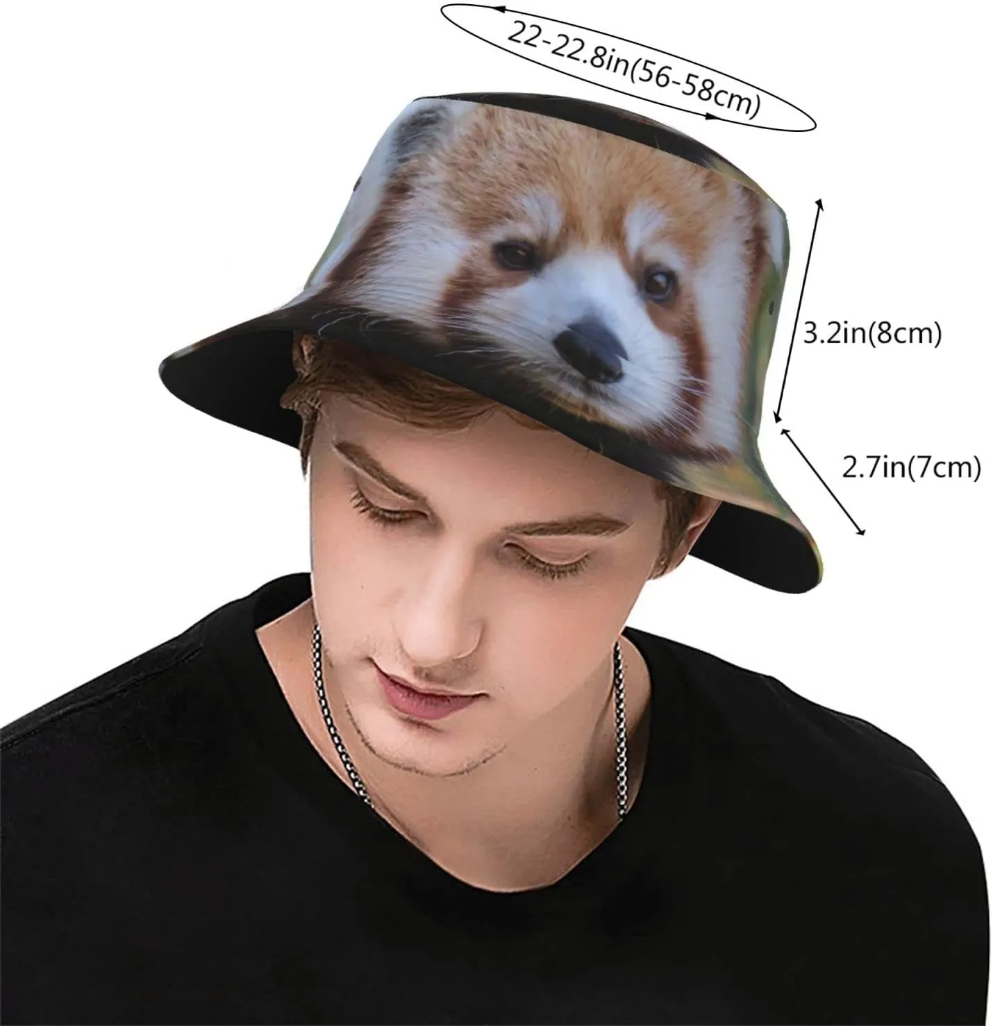Happy Quokka Hug Funny Bucket Hat for Men Women Printed Fisherman Hat Packable Sun Cap Travel Outdoor Beach Caps