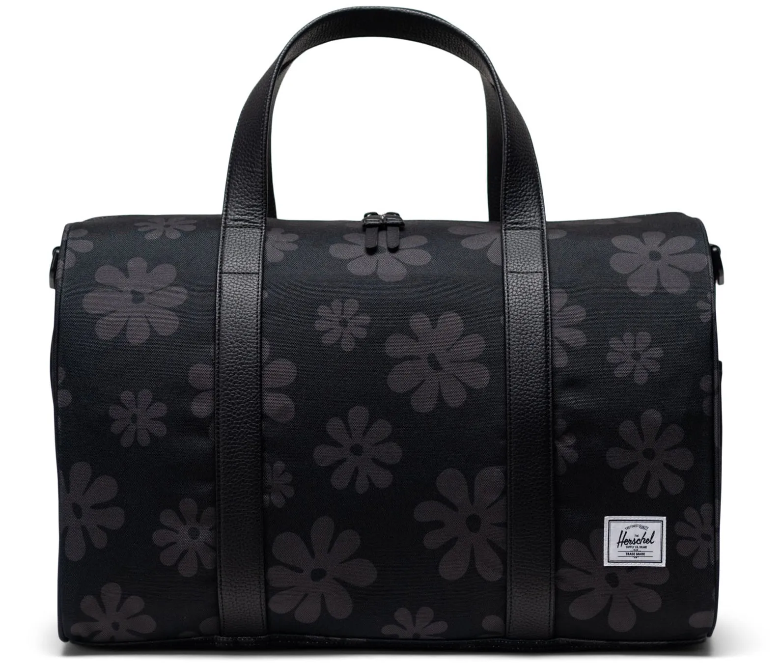 Herschel Novel Carry-On Duffle Black Floral Sun