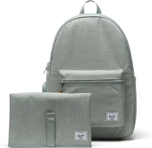 Herschel Supply Co. Settlement Backpack Diaper Bag, Iceberg Green Crosshatch