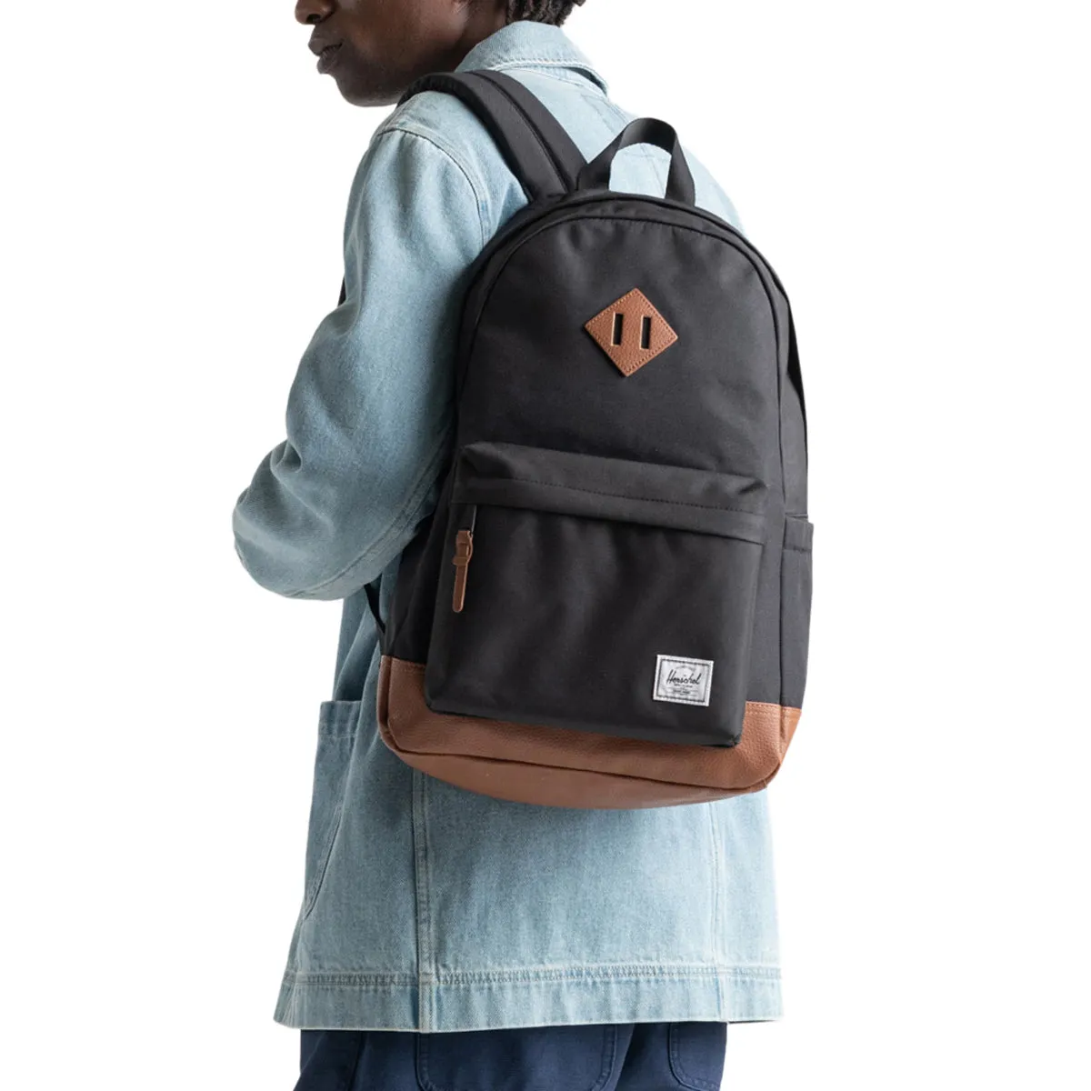 Herschel Supply Heritage Backpack - Black/Tan/Black