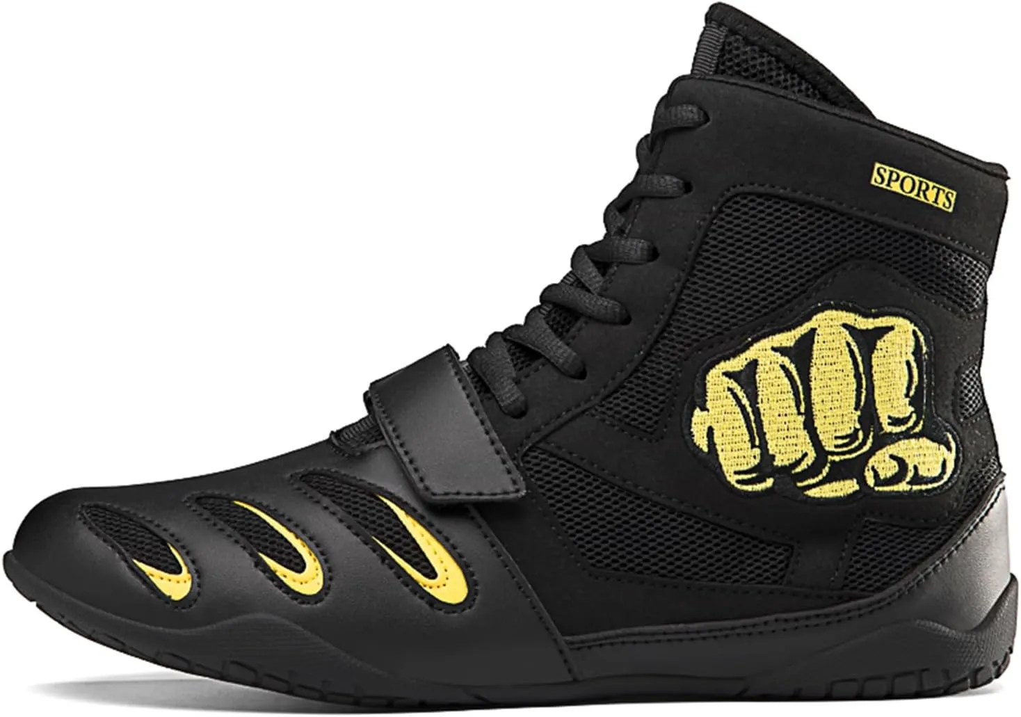 High Top Wrestling Shoes Boxing Shoes for Kids, Boys, Girls, Teenager
