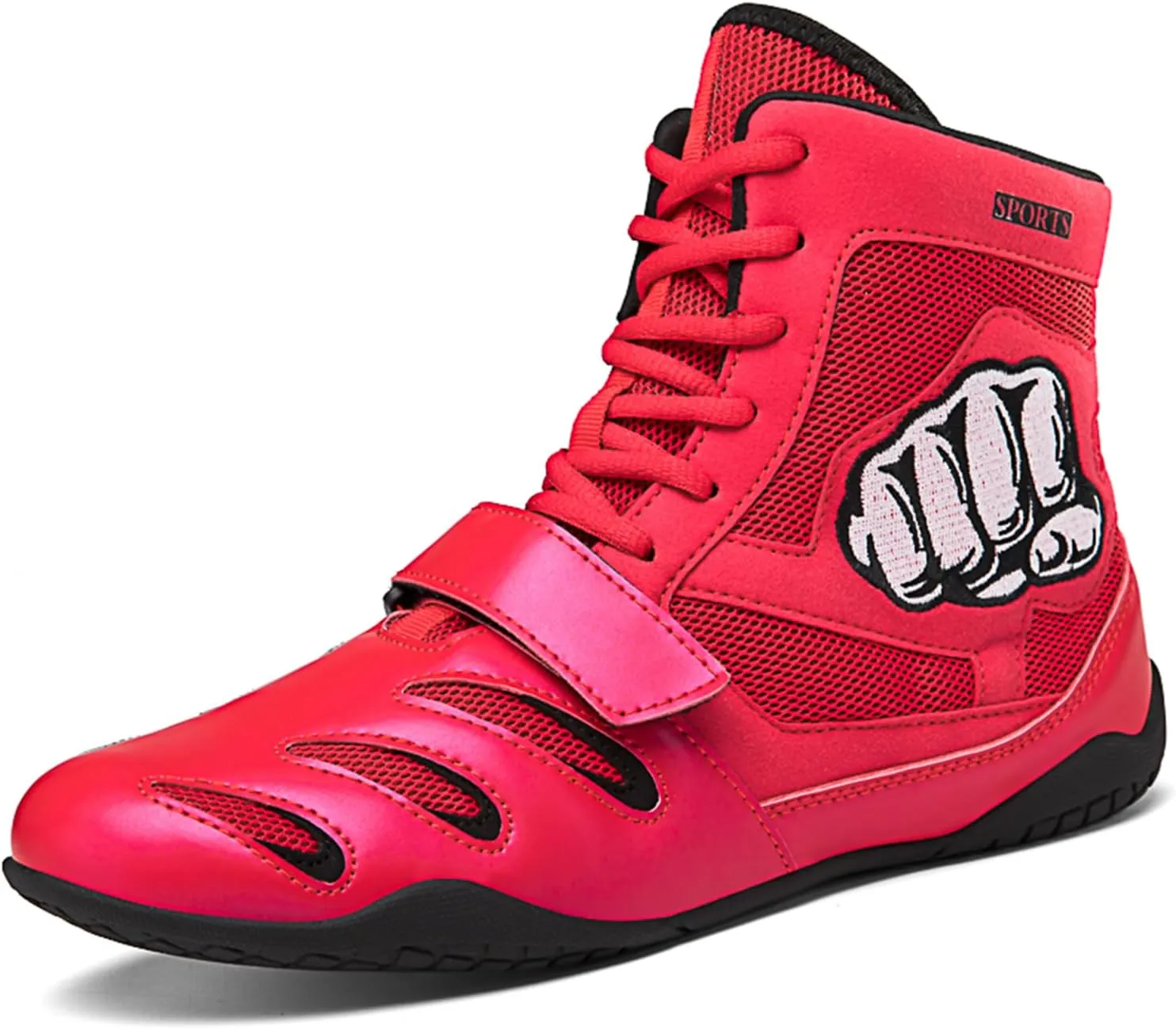 High Top Wrestling Shoes Boxing Shoes for Kids, Boys, Girls, Teenager