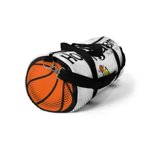 HOOPGASM-WHITE Duffel Bag