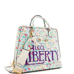 Horsebit 1955 Liberty Duffle Bag Printed Leather Large