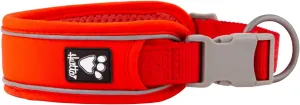 Hurtta Weekend Warrior ECO Dog Collar, Rosehip, 22-26 in