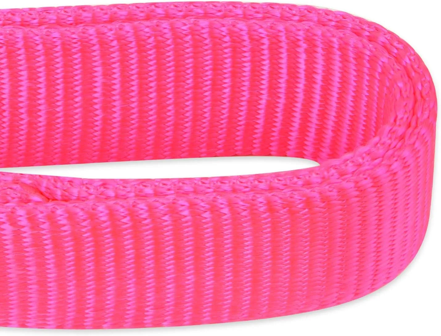 Hyhug Pets Premium Adjustable 6 Feet Leash with Super Soft Neoprene Padded Handle - Heavy Duty Nylon Lead for Medium Large Giant DogsTraining and Daily Use. (Large, Hot Pink)
