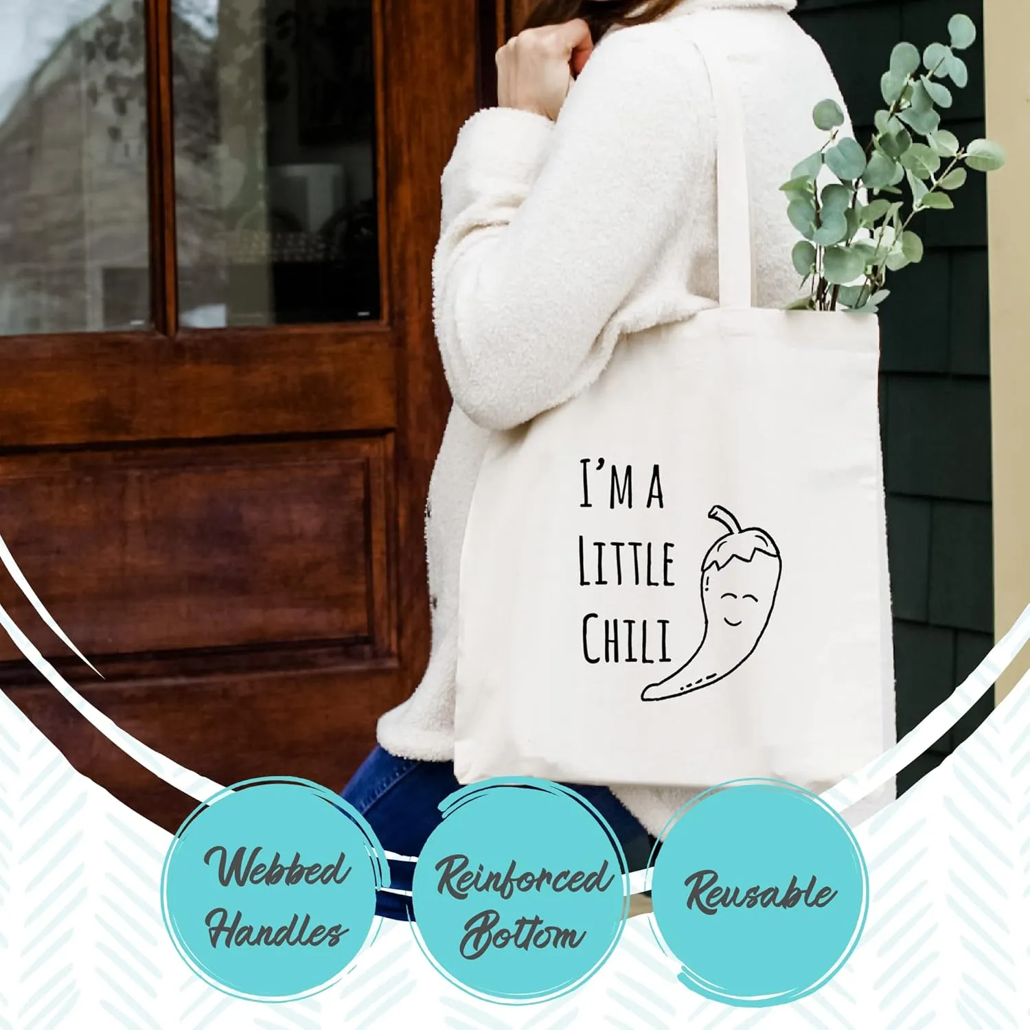 I Wet My Plants, Funny Tote Bag, Screen Printed, Canvas Tote Bag