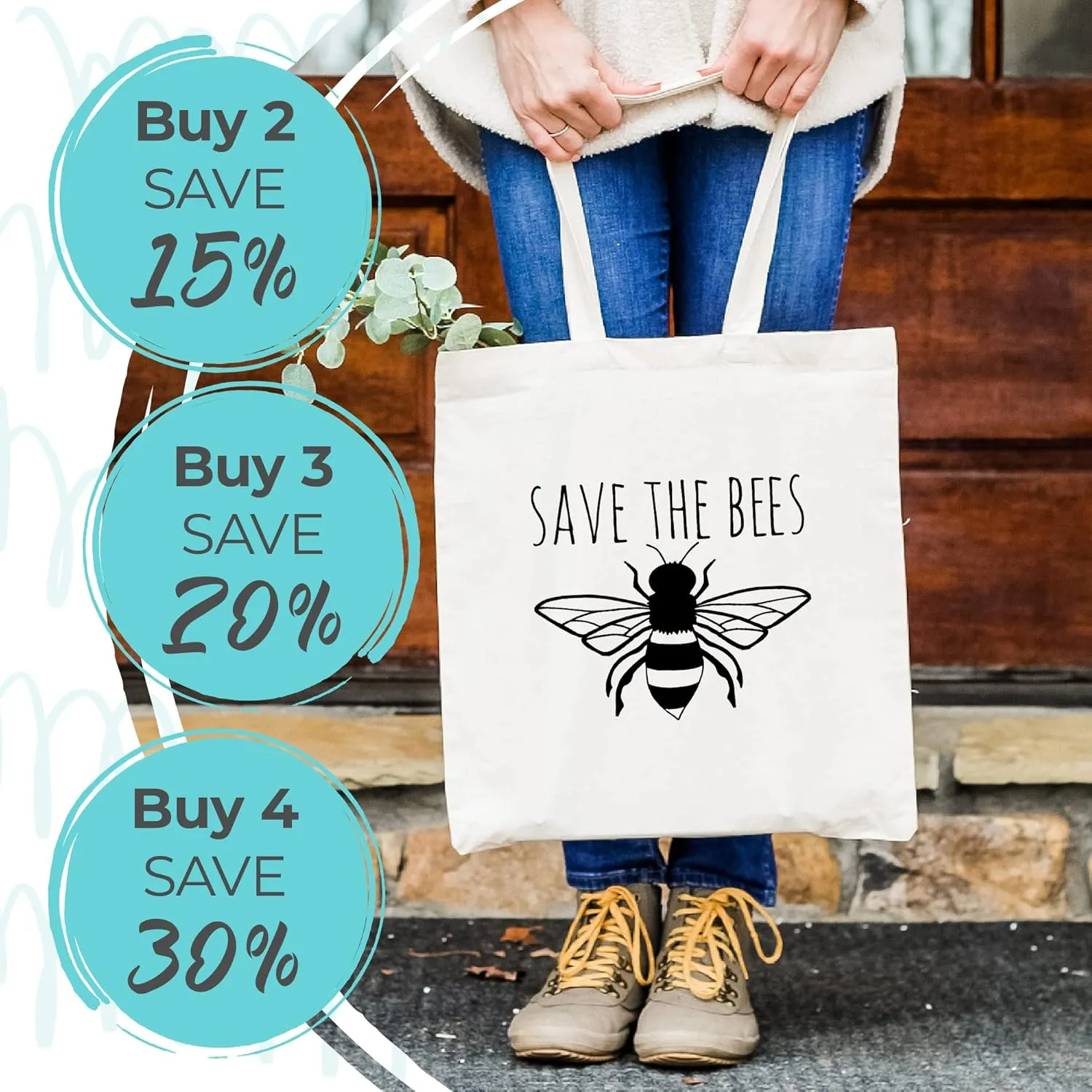 I Wet My Plants, Funny Tote Bag, Screen Printed, Canvas Tote Bag