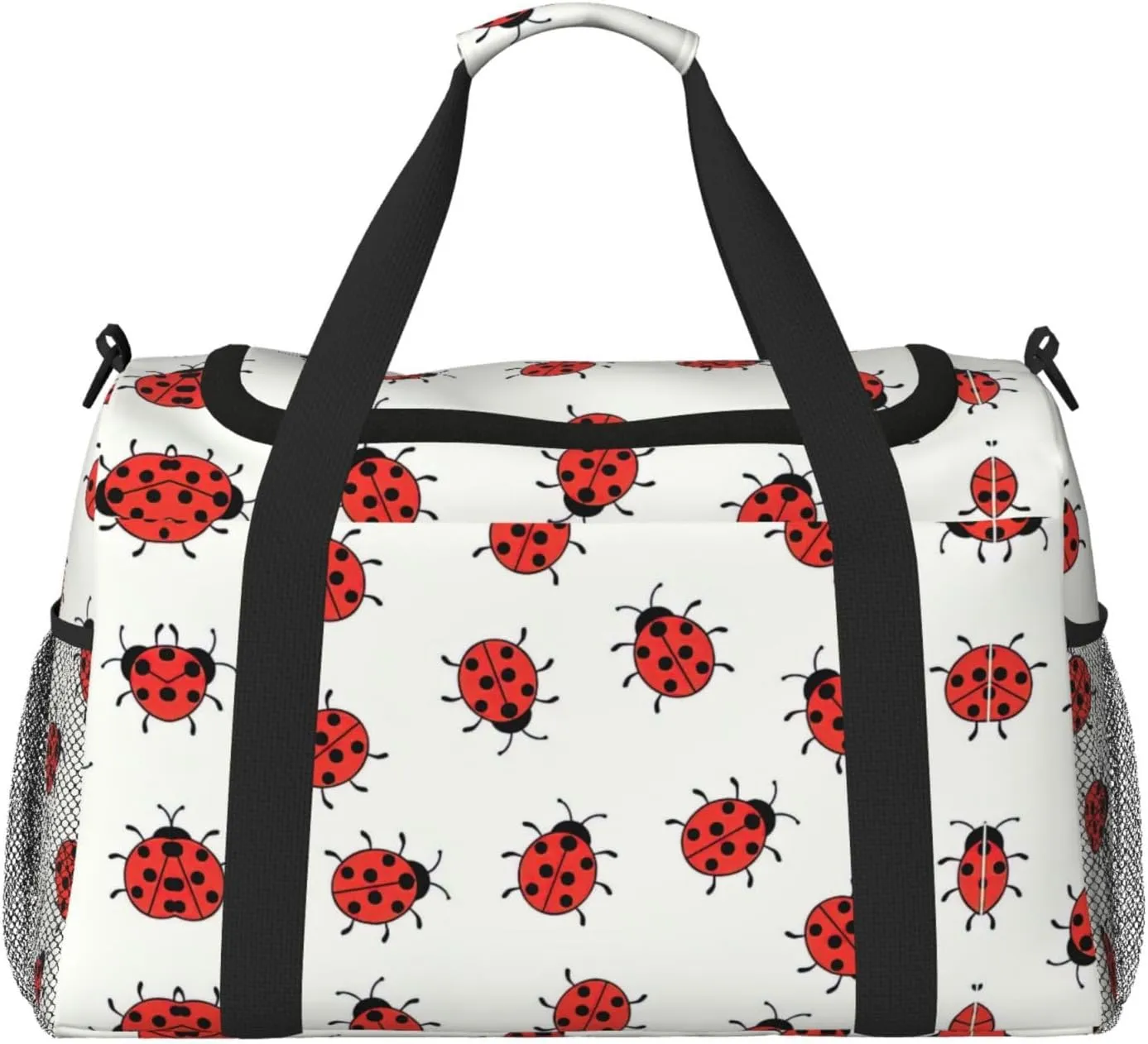 Infinite Speckled Pattern print Large Canvas Travel Duffel Bag Weekender Bags for Women Overnight Bag Carry On Tote Bag