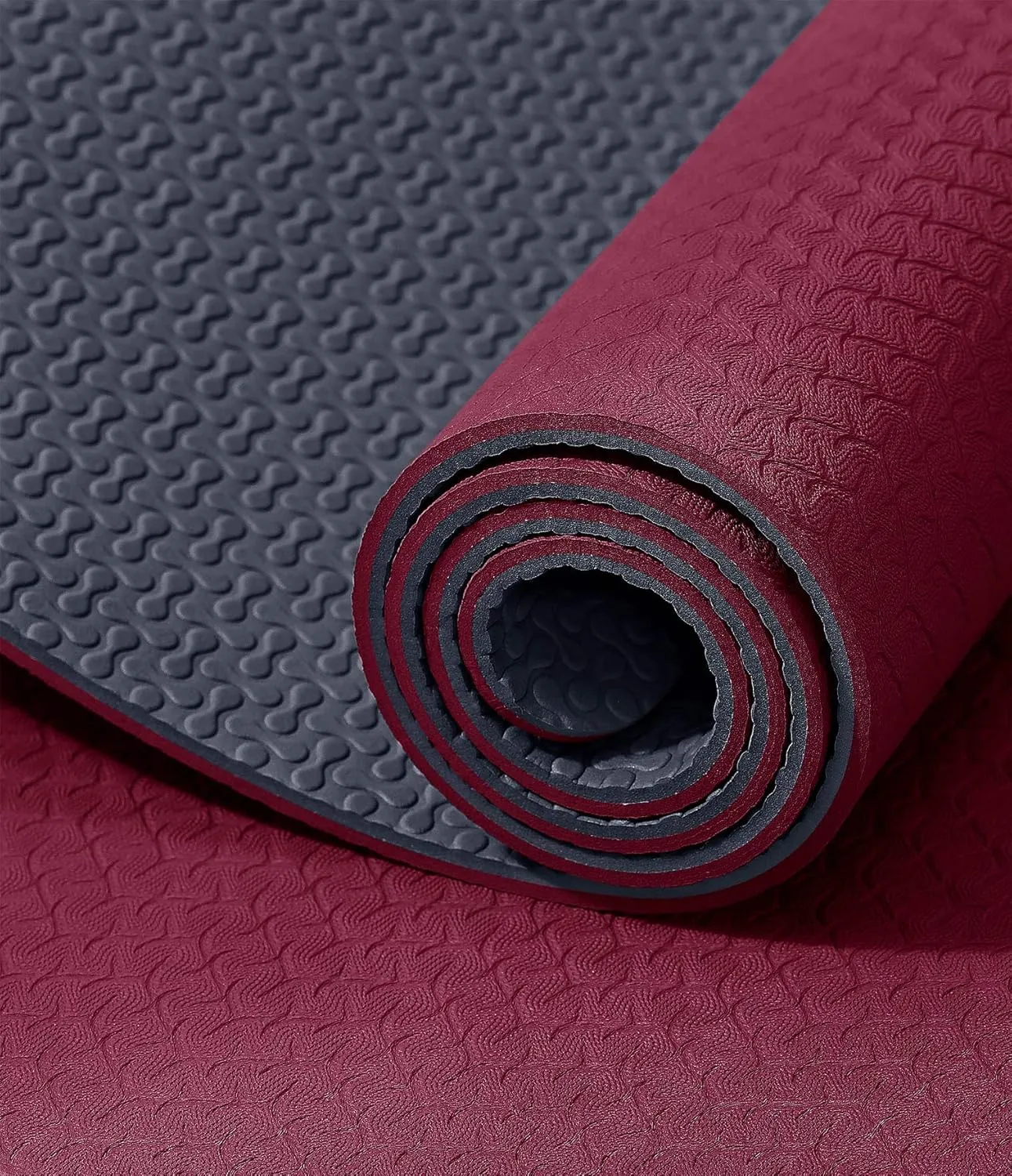IUGA Yoga Mat Non Slip Anti-tear Yoga Mats Eco Friendly Hot Yoga Mat Thick Workout & Exercise Mat for Yoga, Pilates and Fitness (72"x 24"x 6mm)