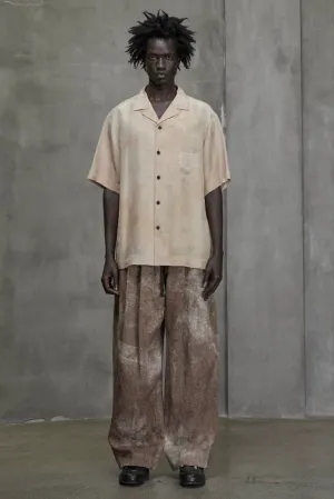 Jacquard Drawstring Trousers