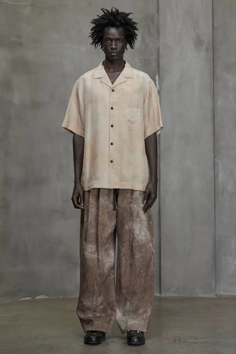 Jacquard Drawstring Trousers