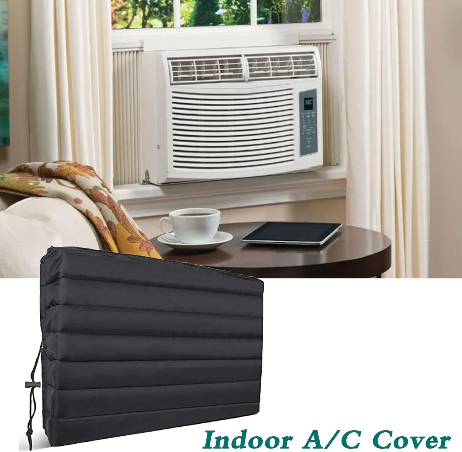J&C Air Conditioner Covers for Outside Units - Central AC Cover - Outdoor AC Unit Protection