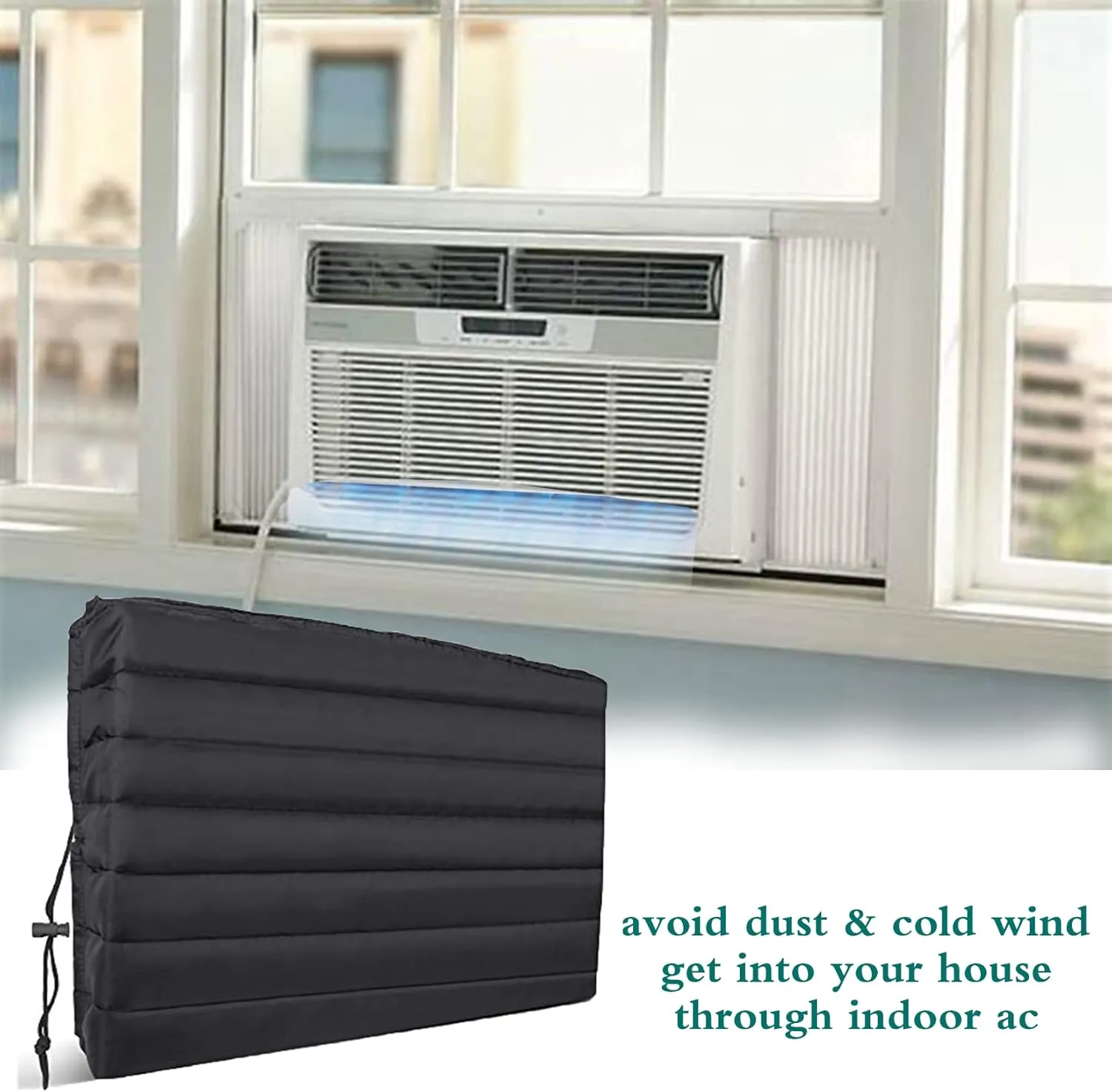 J&C Air Conditioner Covers for Outside Units - Central AC Cover - Outdoor AC Unit Protection