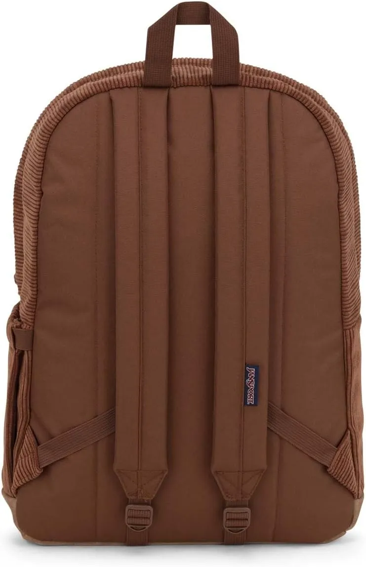 JanSport Right Pack Expressions Backpack - Travel, Work, or Laptop Bag - Basic Brown Corduroy