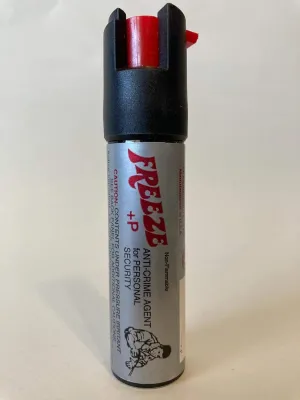 Jogger Armband and Freeze  P 3/4 oz. Pepper Spray (Small arm, 12 inch Adjustable Length)