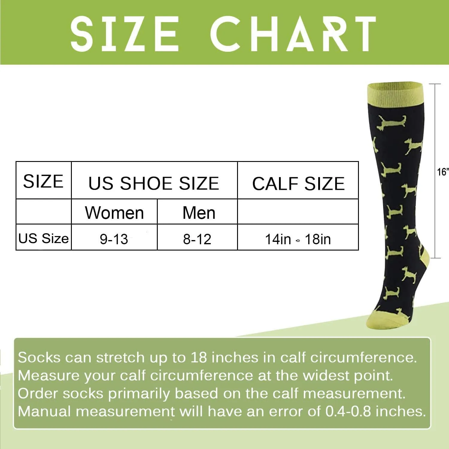 Junely 3 Pairs Compression Socks for Women Knee High for Running Work Support Nurses Pregnancy Travel