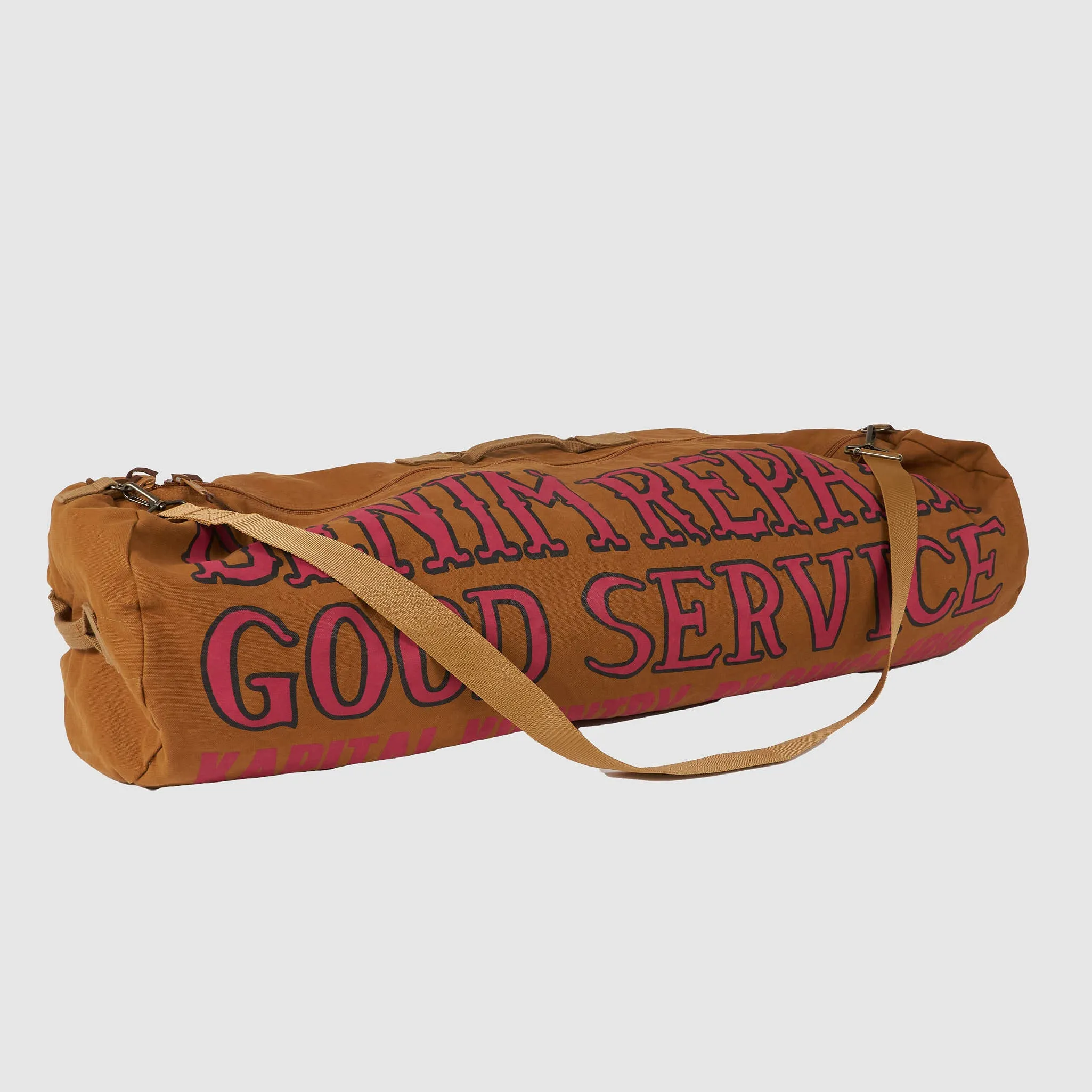 Kapital Kountry Big Boston Duffle Bag with Shoulder Strap