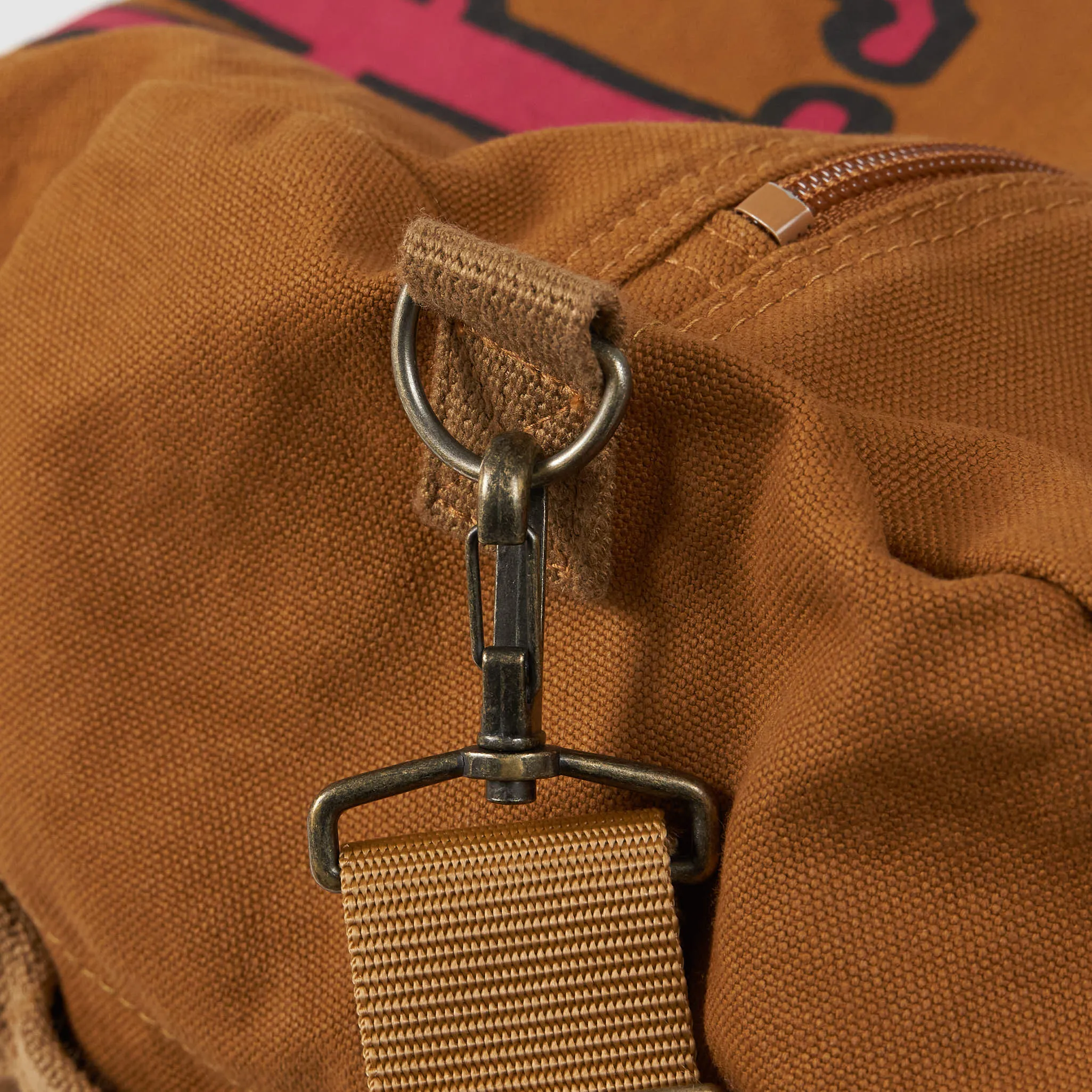 Kapital Kountry Big Boston Duffle Bag with Shoulder Strap