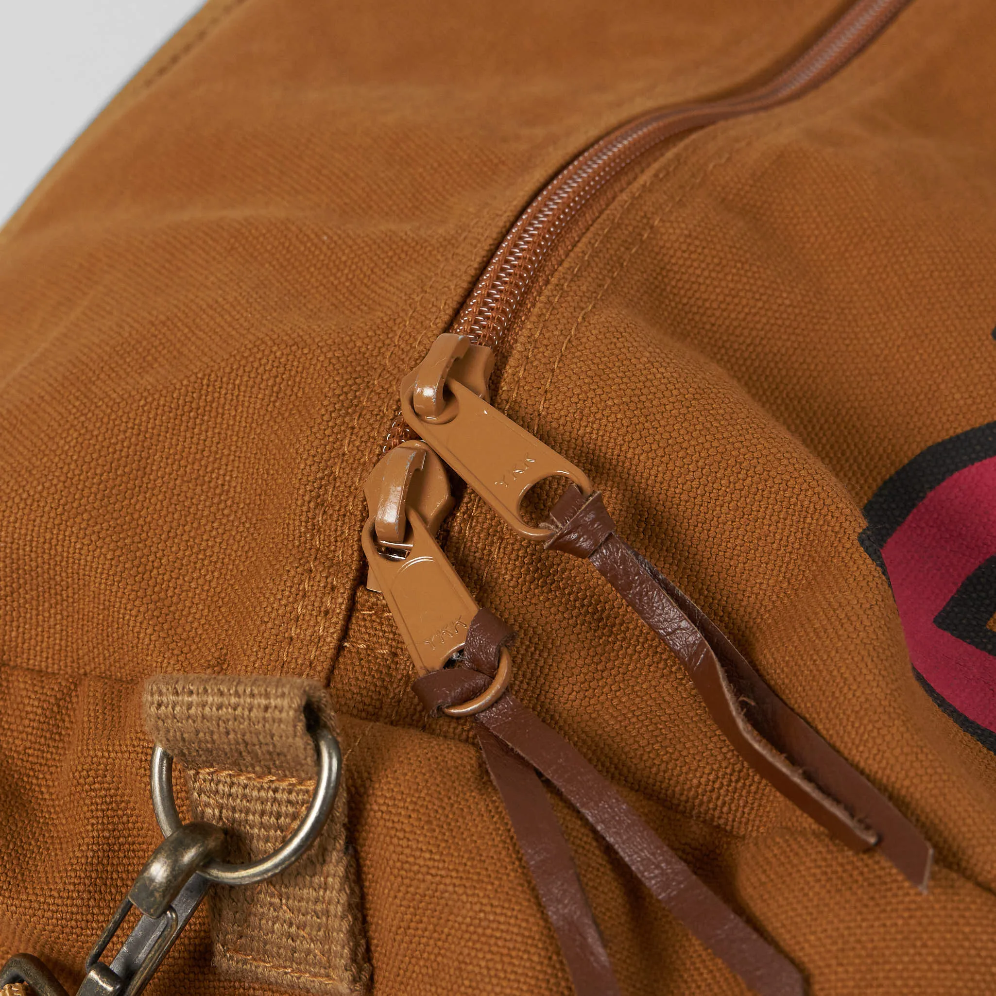 Kapital Kountry Big Boston Duffle Bag with Shoulder Strap