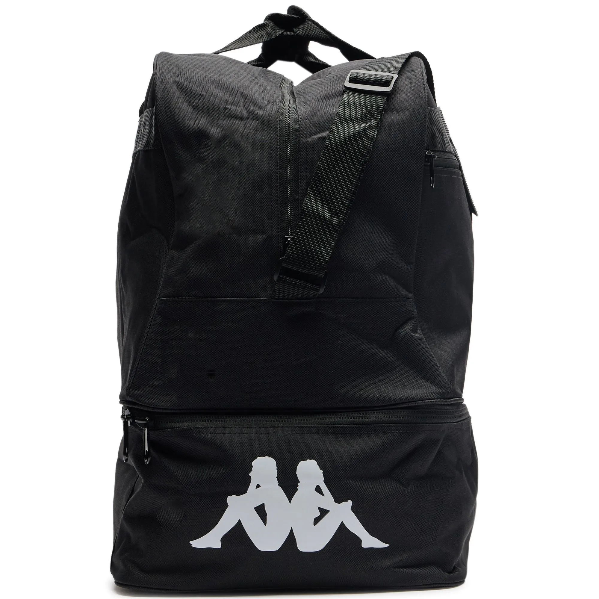 KAPPA4FOOTBALL HARDBASE - Bags - Hard Base Duffle - Unisex - BLACK