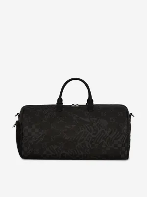 Kids 3AM Check Emperor Duffle Bag in Black (51cm)