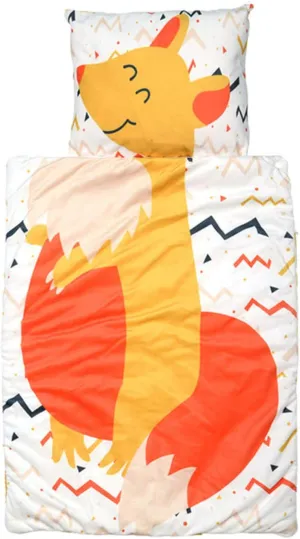 Kids Sleeping Bag, Animal Print Pattern Children Nap Mat 3-in-1 Travel Bedding Bag Slumber Bags for Toddles Boys Girls Young Children 0-6 Year Old