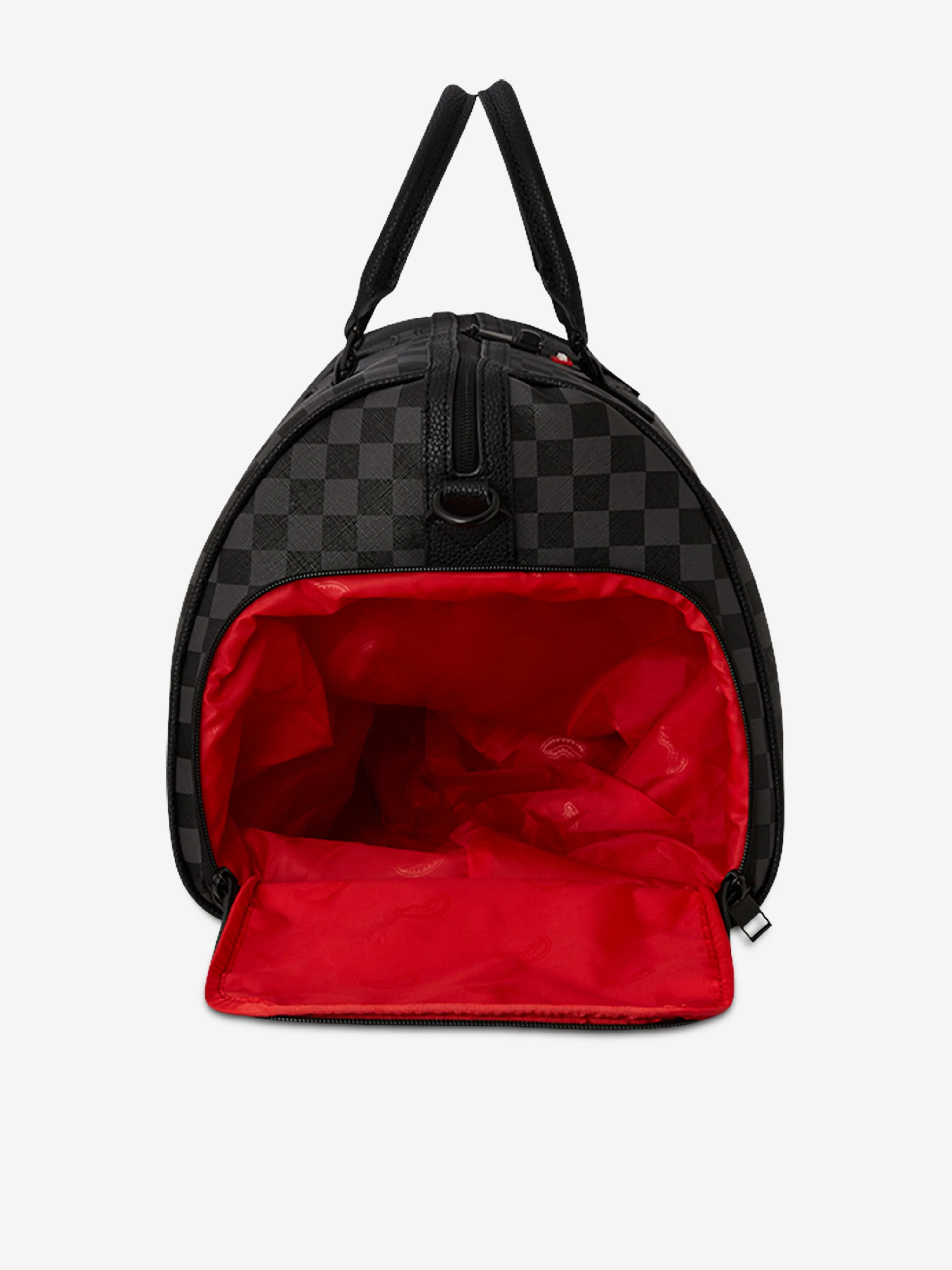 Kids Unfinished Shark Emperor Duffle Bag in Black (51cm)
